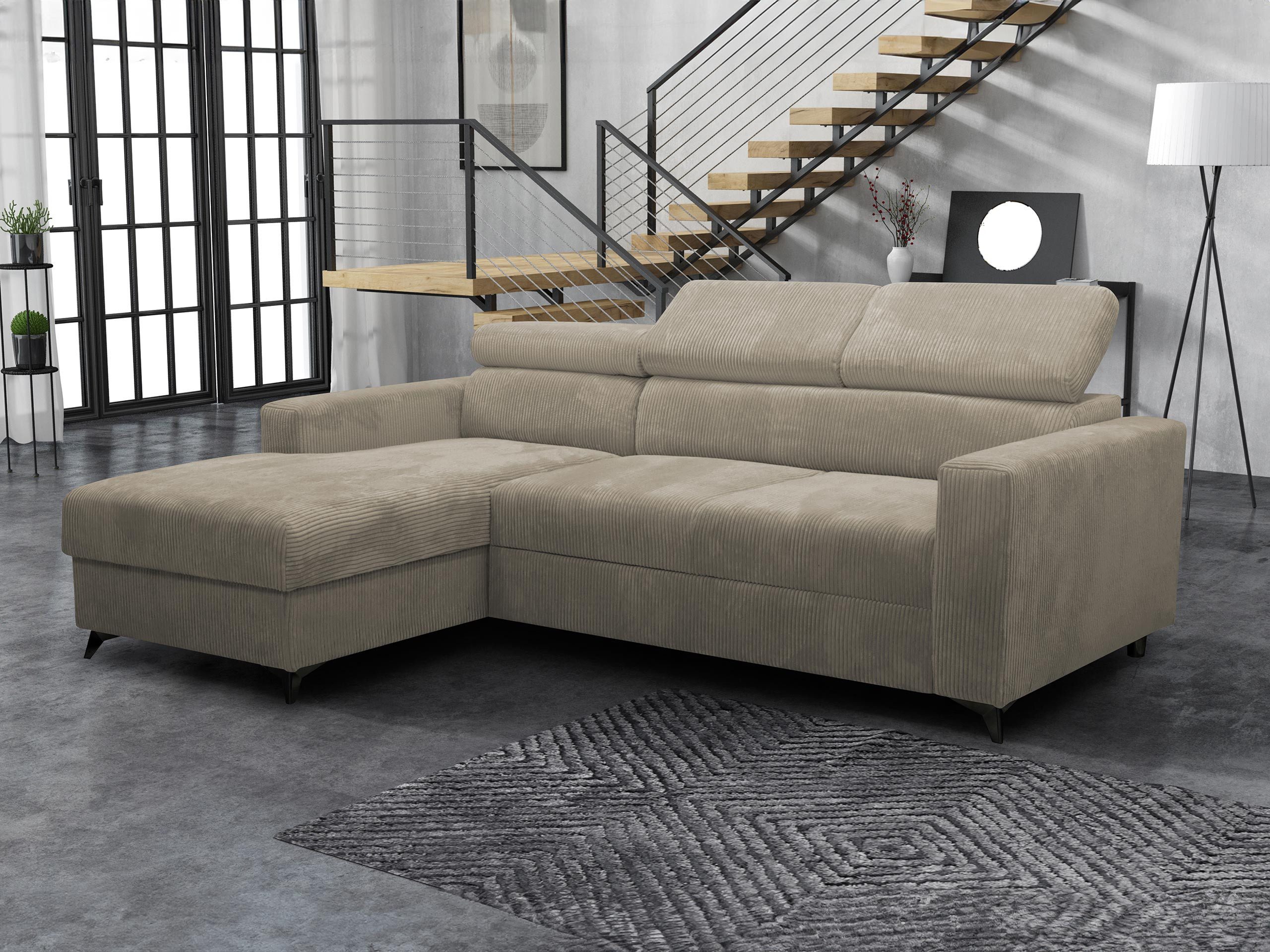 MIRJAN24 Ecksofa Milano Premium Cord, mit günstig online kaufen