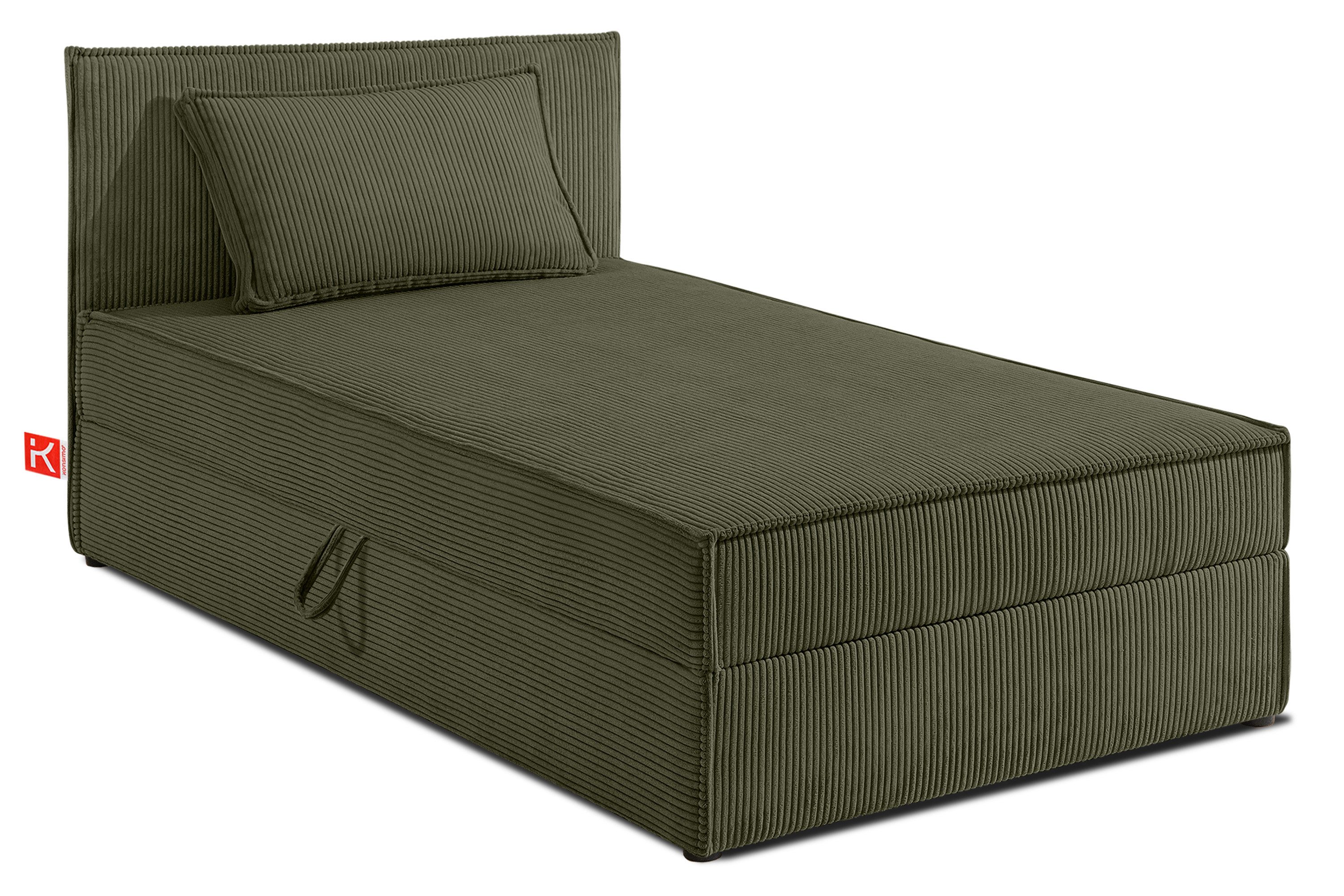 KONSIMO® Jugendbett Einzelbett, Polsterbett ROTI, Tagesbett günstig online kaufen
