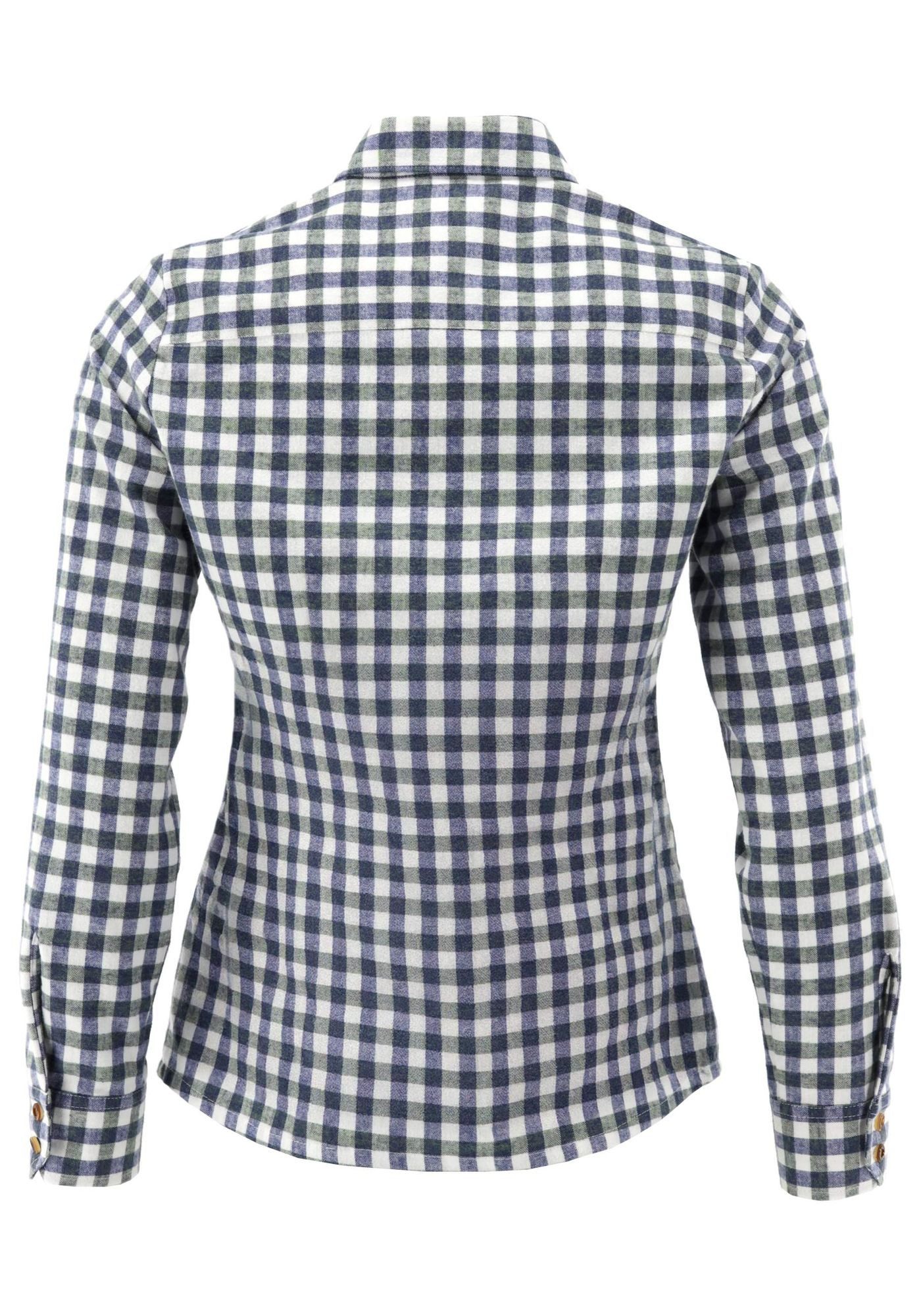 OS Trachten Trachtenbluse Tinati Tailliert, Haifischkragen, günstig online kaufen