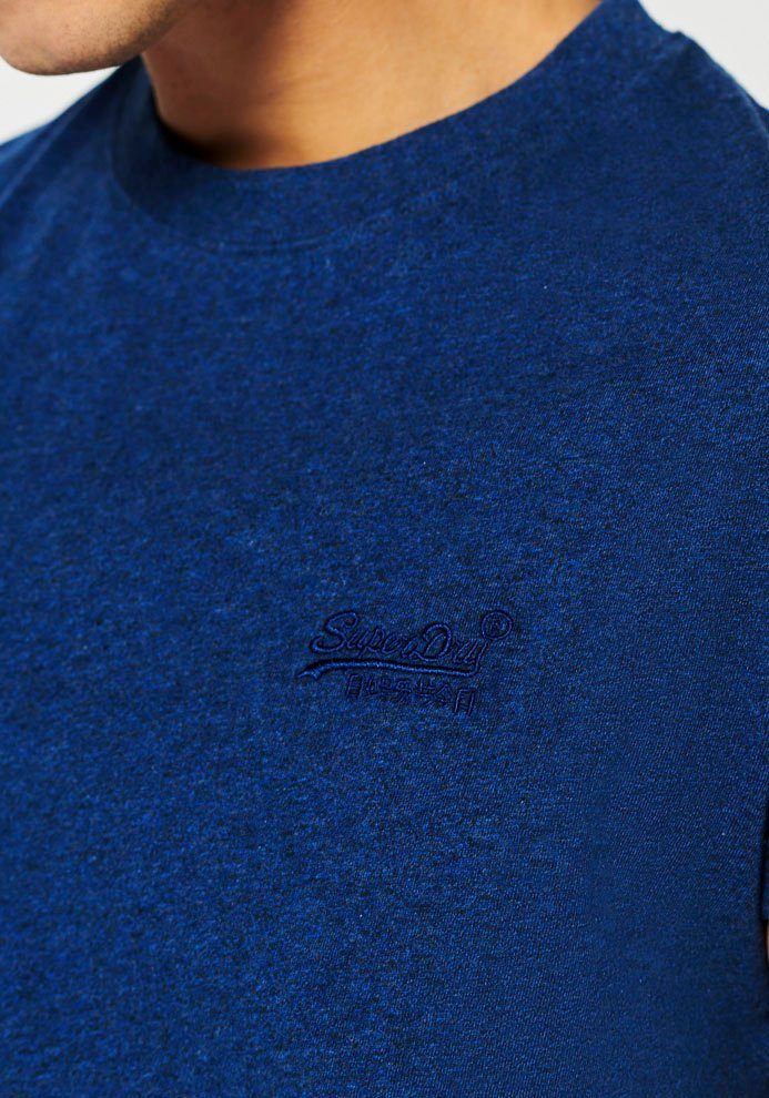 blue Vintage Rundhalsshirt Te Emb Logo Superdry bright
