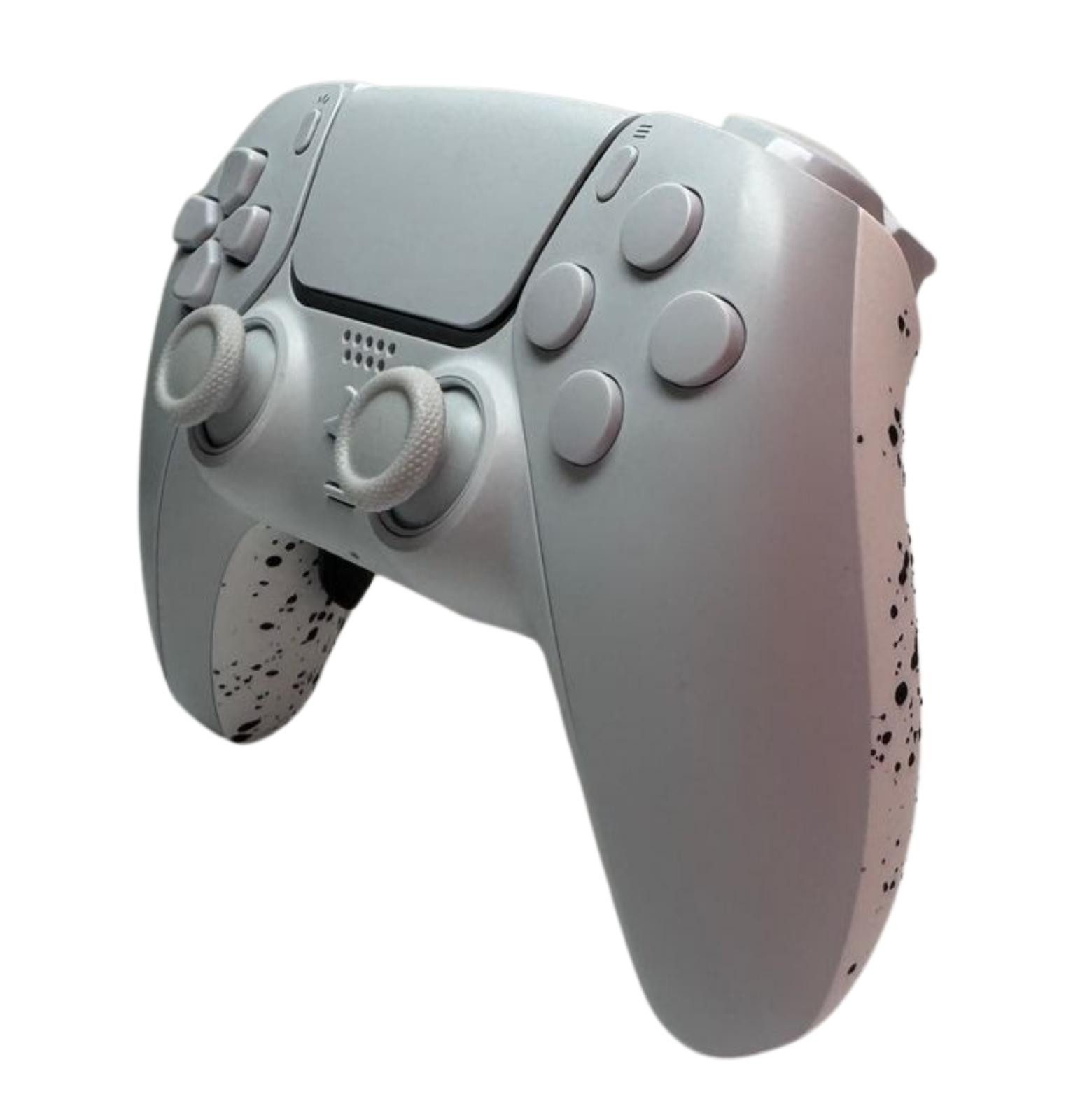 Paju-technik Design Only White Digital PlayStation 5-Controller (Digital Tasten, Mausclick Trigger, Hall Effekt Sticks)