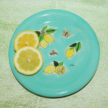 Mila Teller Mila Keramik-Teller Tutto Limone, (1 St)