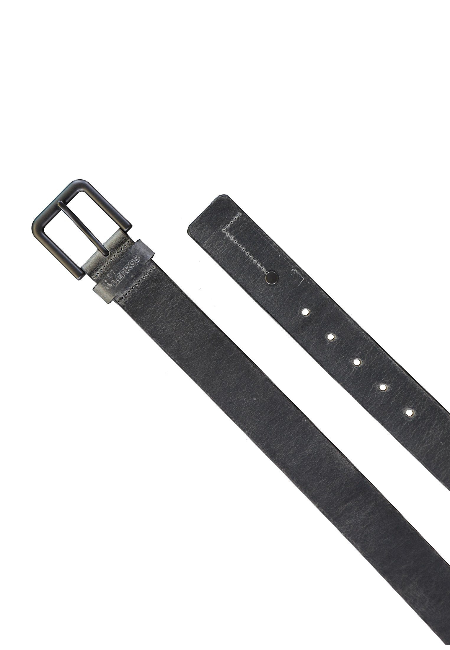 LERROS Ledergürtel LERROS Ledergürtel MATTHEW mit schwarzer Schließe günstig online kaufen