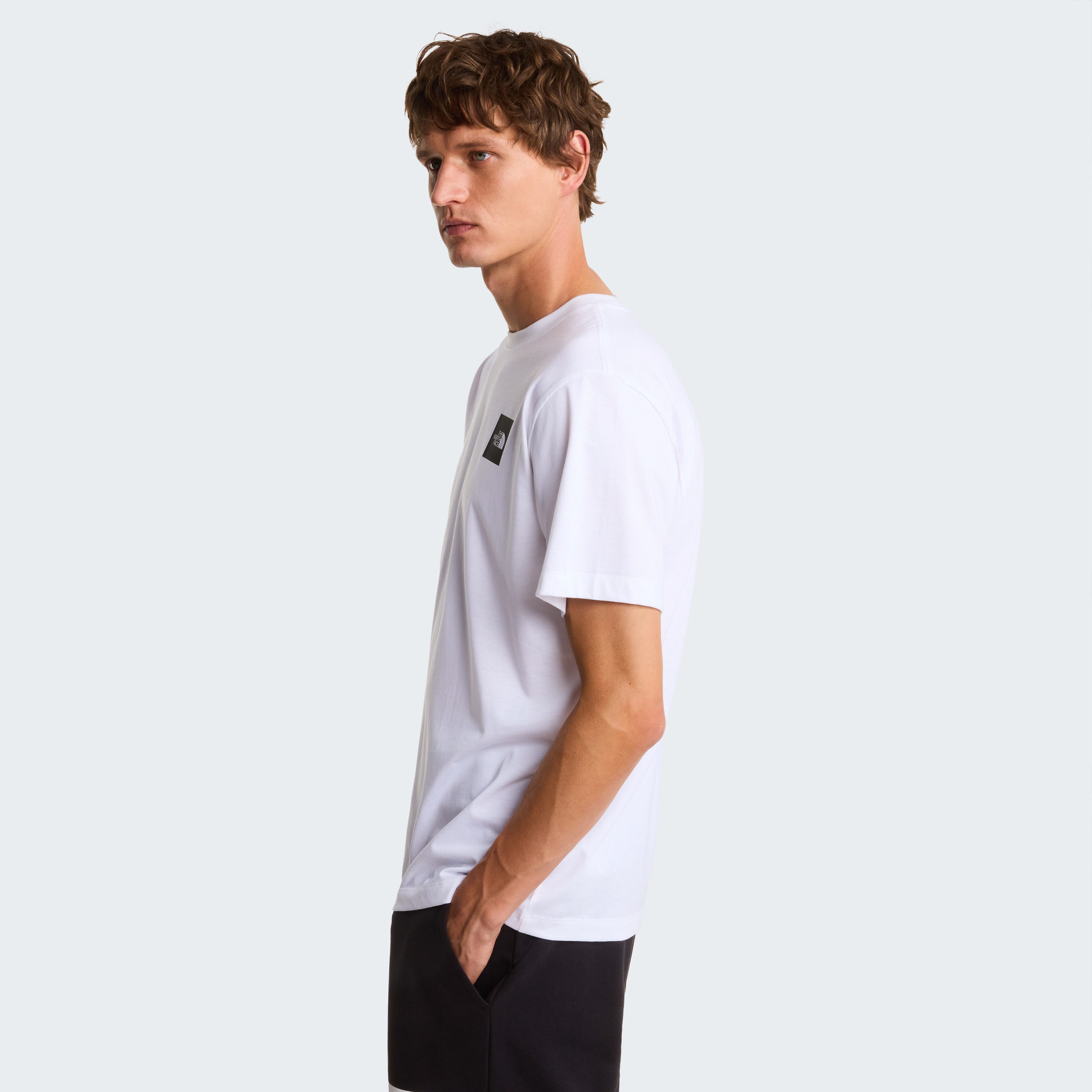 The North Face T-Shirt M EVOLUTION BOX HALF DOME REGULAR SHORT SLEEVE TEE normale Passform, Kurzarm, für Sportmode und Outdoormode