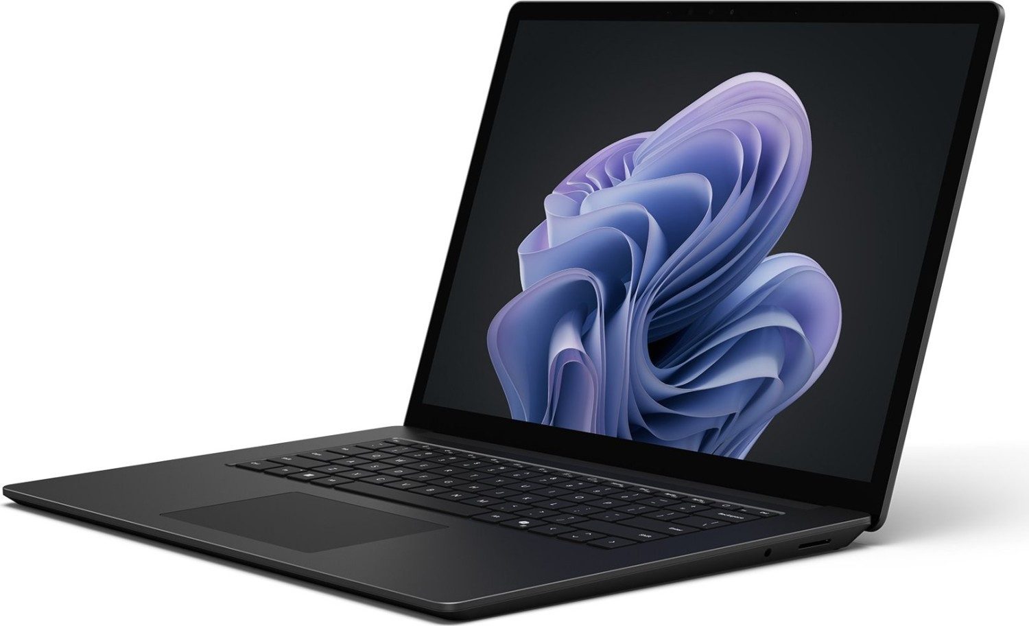 Microsoft Microsoft Surface Laptop 6 13.5", Mattschwarz, Core Ultra 5 135H, 32GB Notebook (Intel Core Ultra 5 135H, Intel Arc Graphics, 32 GB, 512 GB SSD, Lichtsensor, Dockinganschluss)