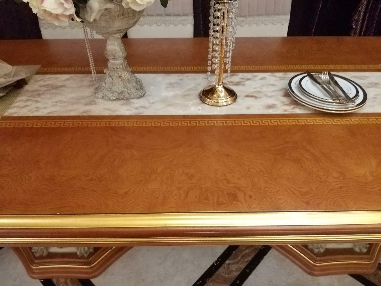 Esstisch, Königlicher Tisch Tische Klassischer Holztisch Barock JVmoebel Esstisch