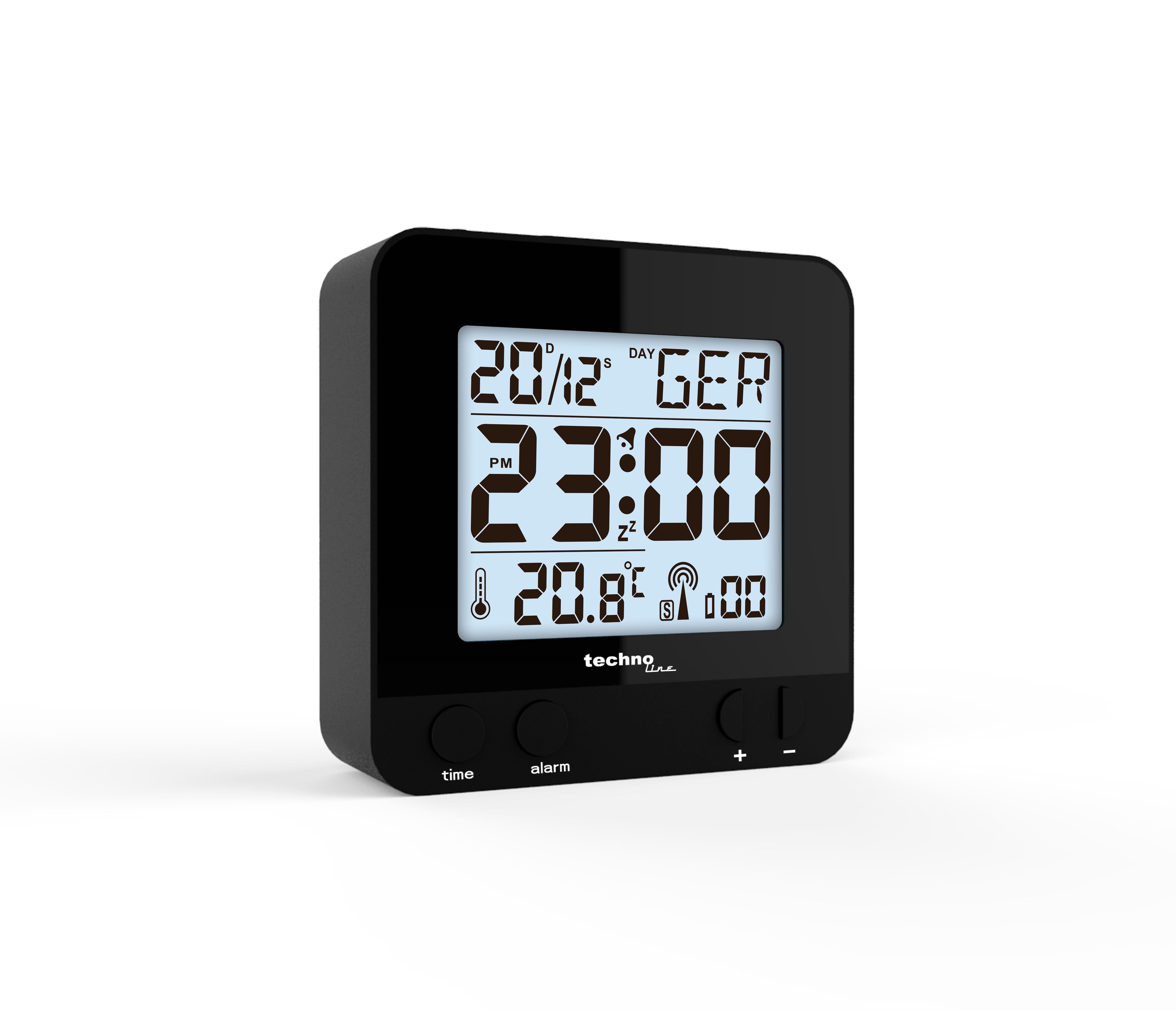 technoline Funkwecker WT 235 mit Temperaturanzeige günstig online kaufen