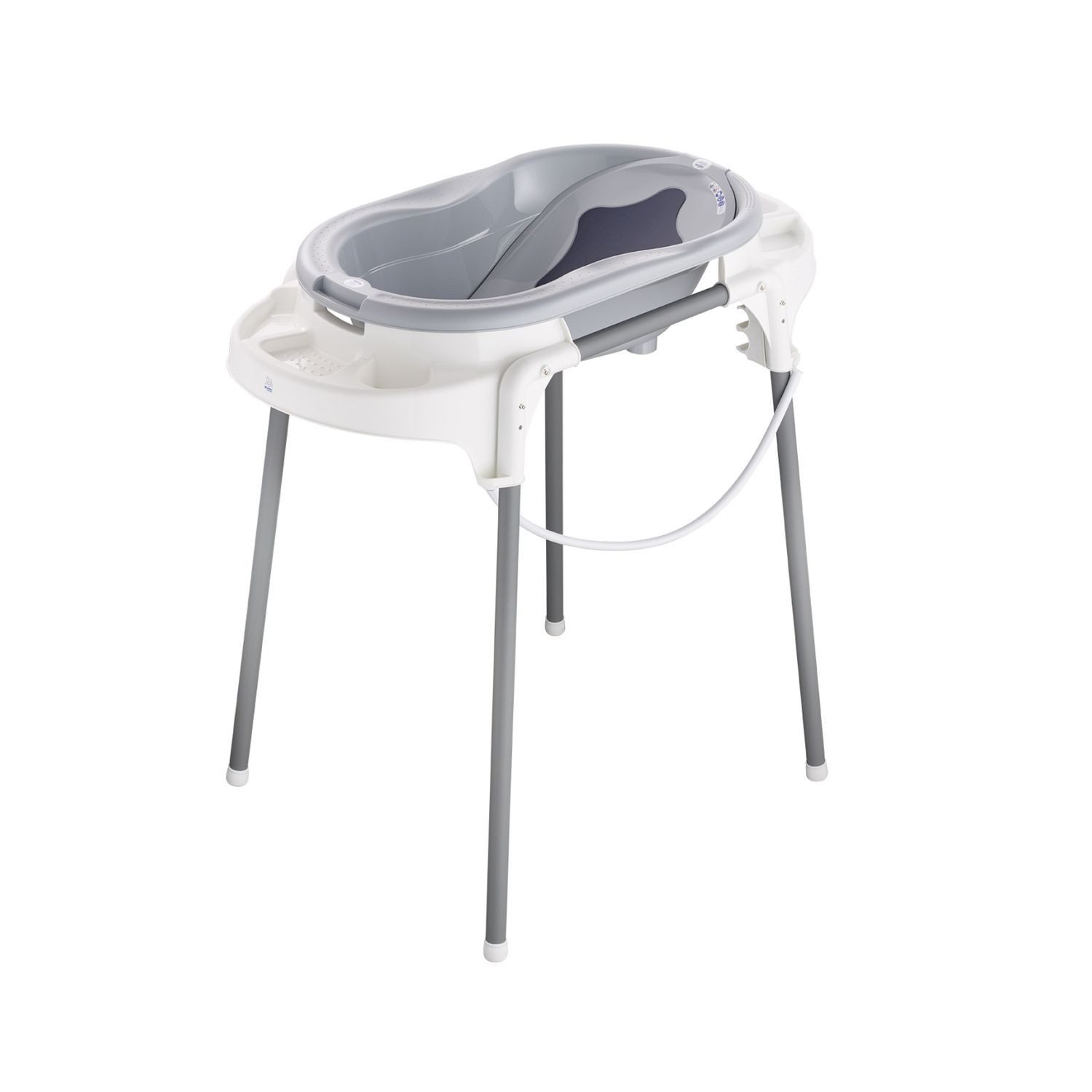 Rotho Babydesign Babybadewanne Babybadewanne mit Ständer aus robustem Stahl
