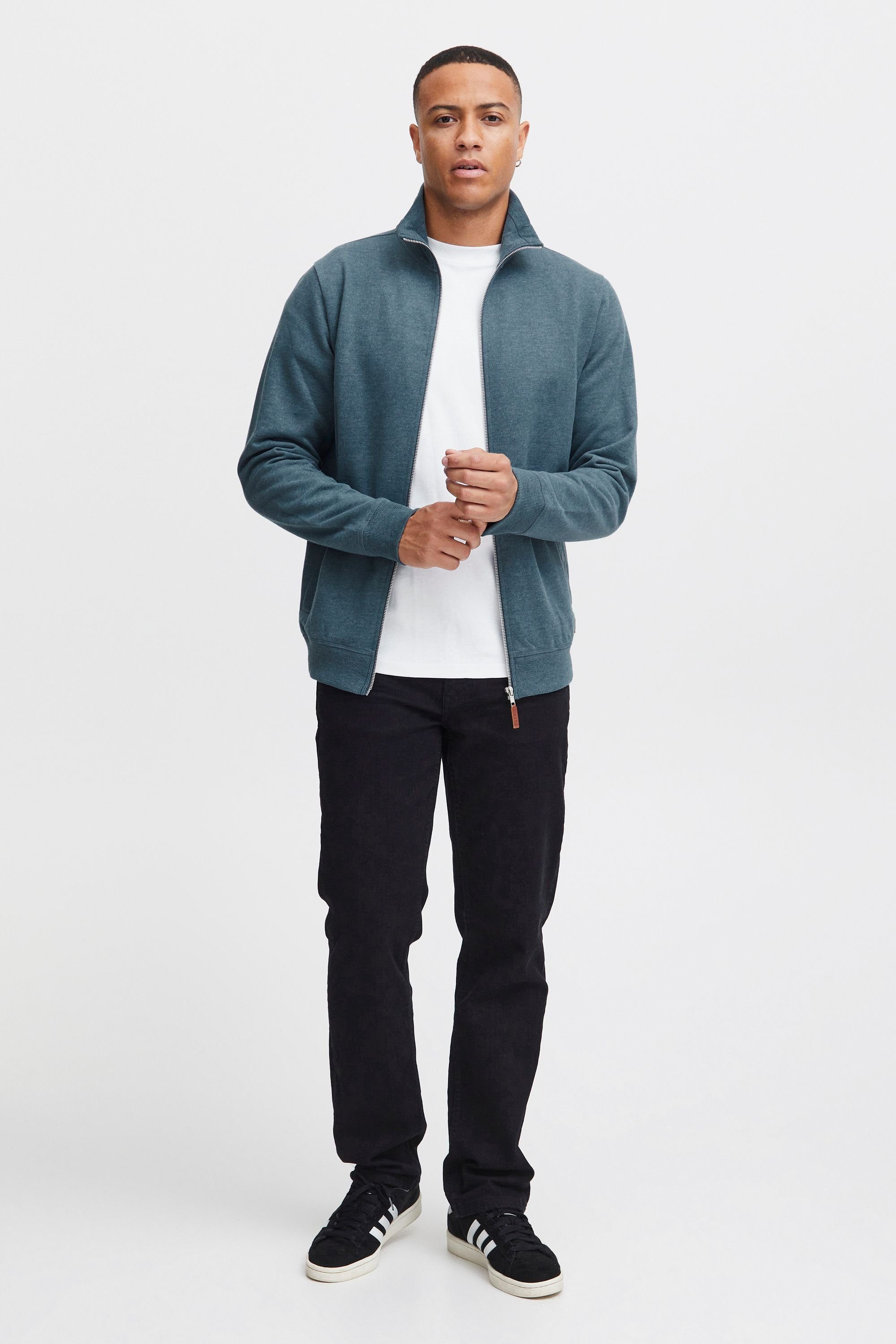 Blend Kapuzenpullover BHAlio Sweatshirtjacke mit zwei Eingriffstaschen