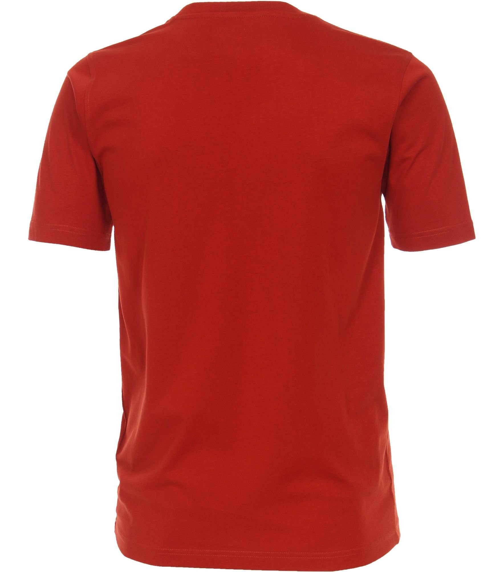 CASAMODA T-Shirt T-Shirt unifarben 004200 (492) orange