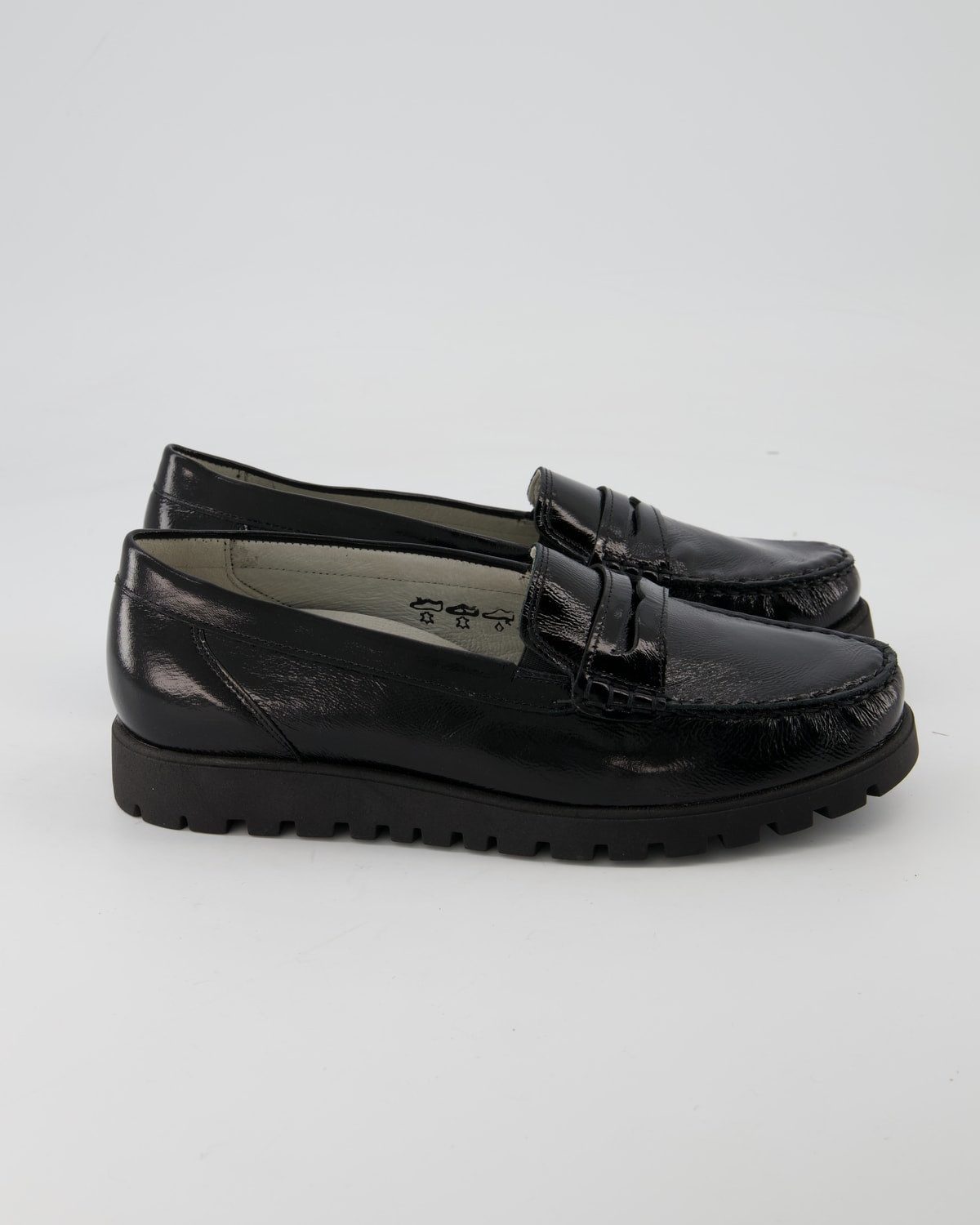 Waldläufer Hegli Slipper Obermaterial: Beschichtetes Leder
