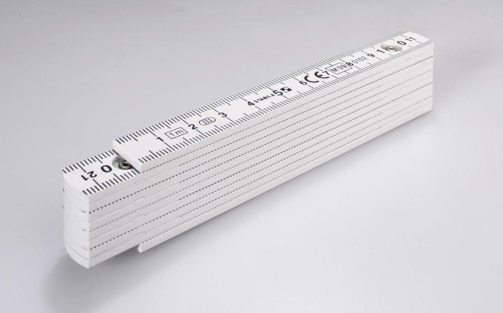 Stabila Zollstock Stabila Kunststoff-Gliedermaßstab 1 m Type 1104