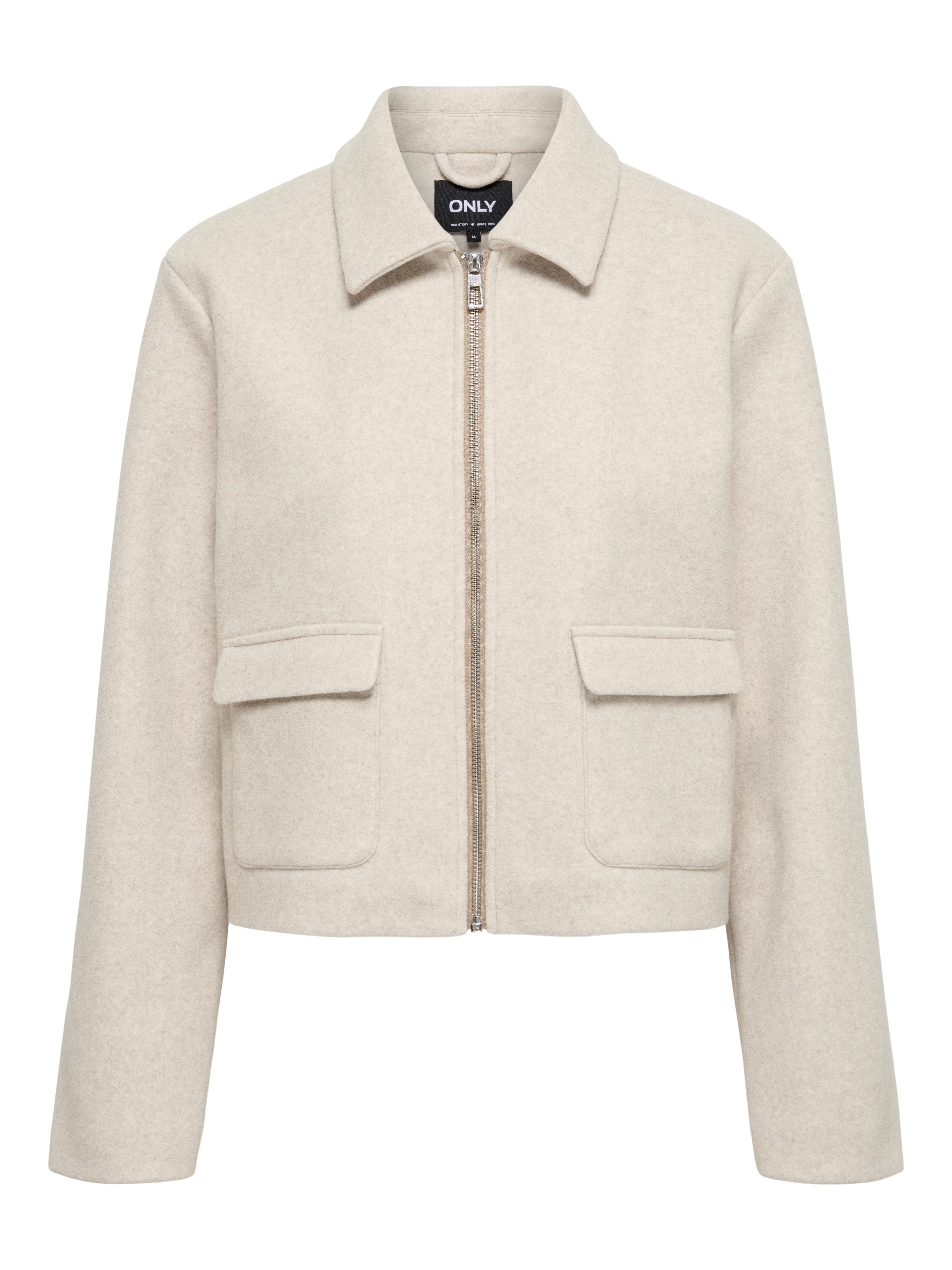 ONLY Kurzjacke ONLVELA ZIP SHORT JACKET OTW