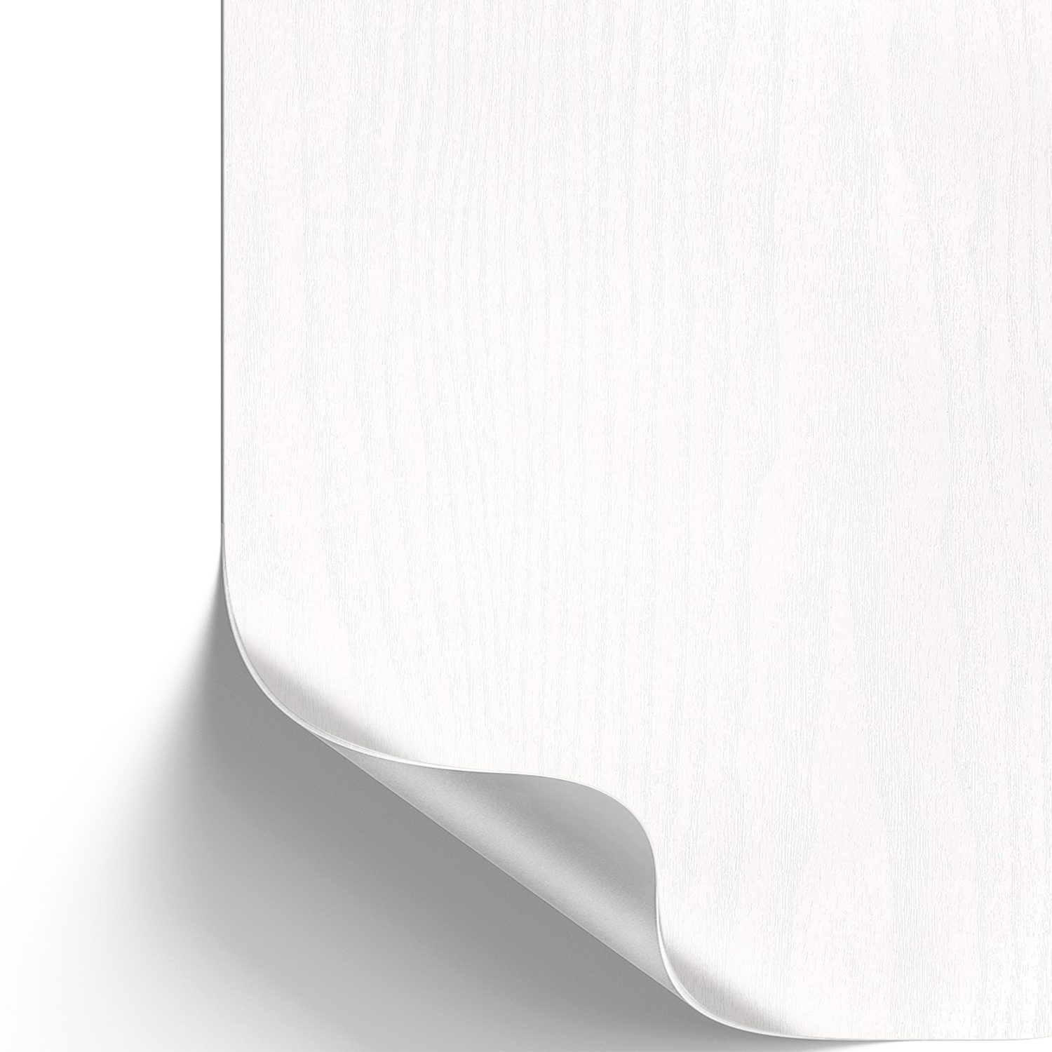 Alkor Möbelfolie 10/qm selbstklebende Folie Holzoptik weiß Klebefolie Möbel Küche Deko, (15m-Rolle), Designfolie - Zuschneidbar & Rückstandslos entfernbar