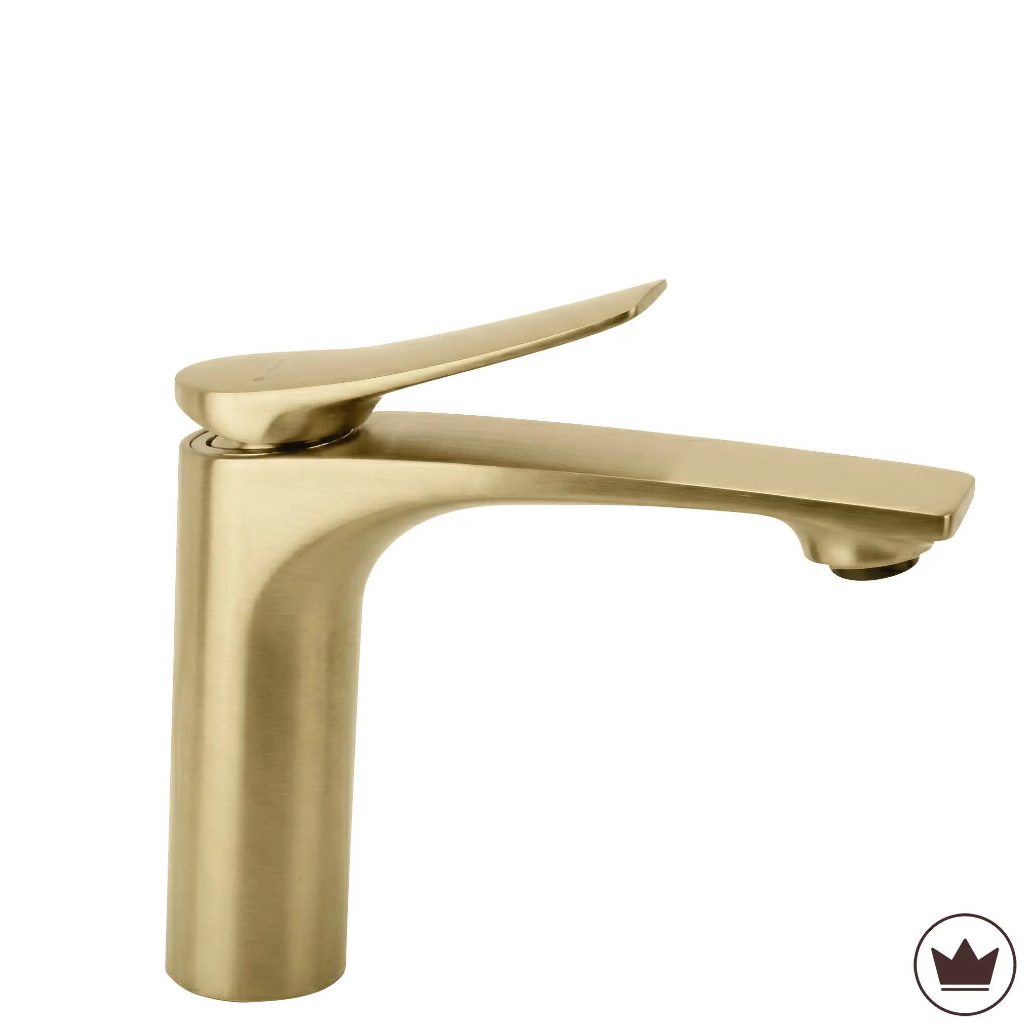 wohnwerk.idee Badarmatur Waschbeckenarmatur Wasserhahn Einhebelmischer Gold, Chrom, Kupfer (Hohe oder niedrige Ausführung) PVD-Beschichtung, Keramikkartusche