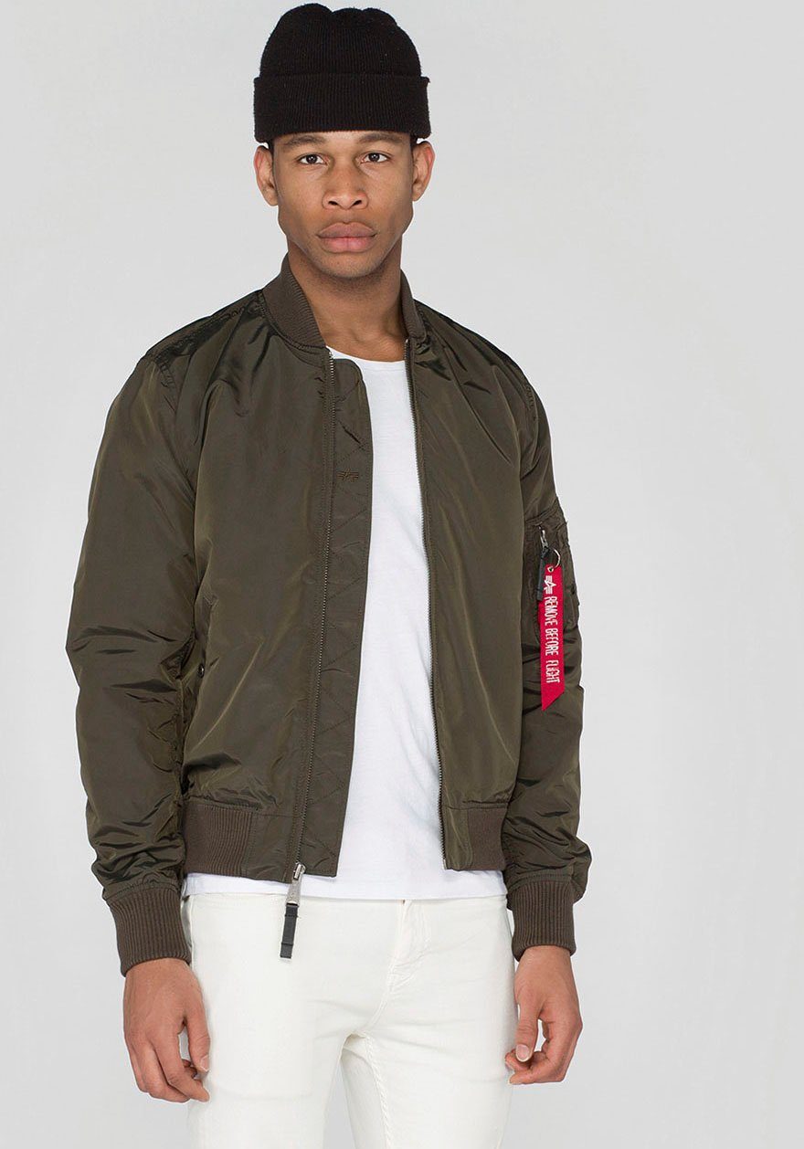 Alpha Industries Bomberjacke MA-1 TT rep grey | 