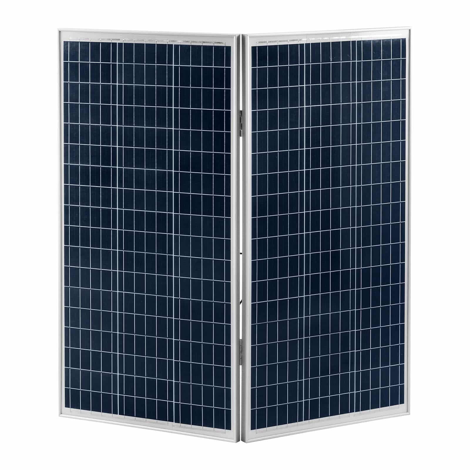 MSW Solaranlage Powerstation mit 1000W 5/12/230V Wechselrichter Solarpanel und