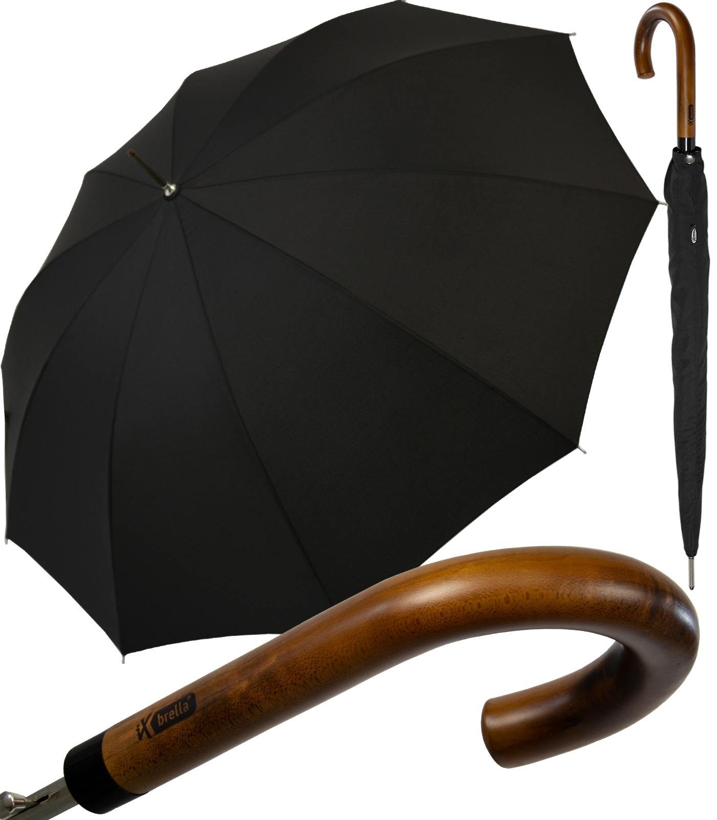 Stockregenschirm High Quality mit Auf-Automatik und Stahlgestell