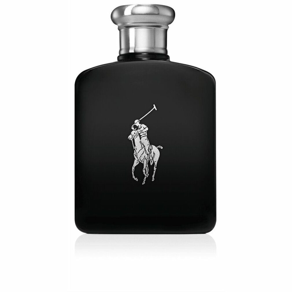 Ralph Lauren Eau de Toilette Polo Black, Glasflakon, Parfüm EDT, Herrenduft