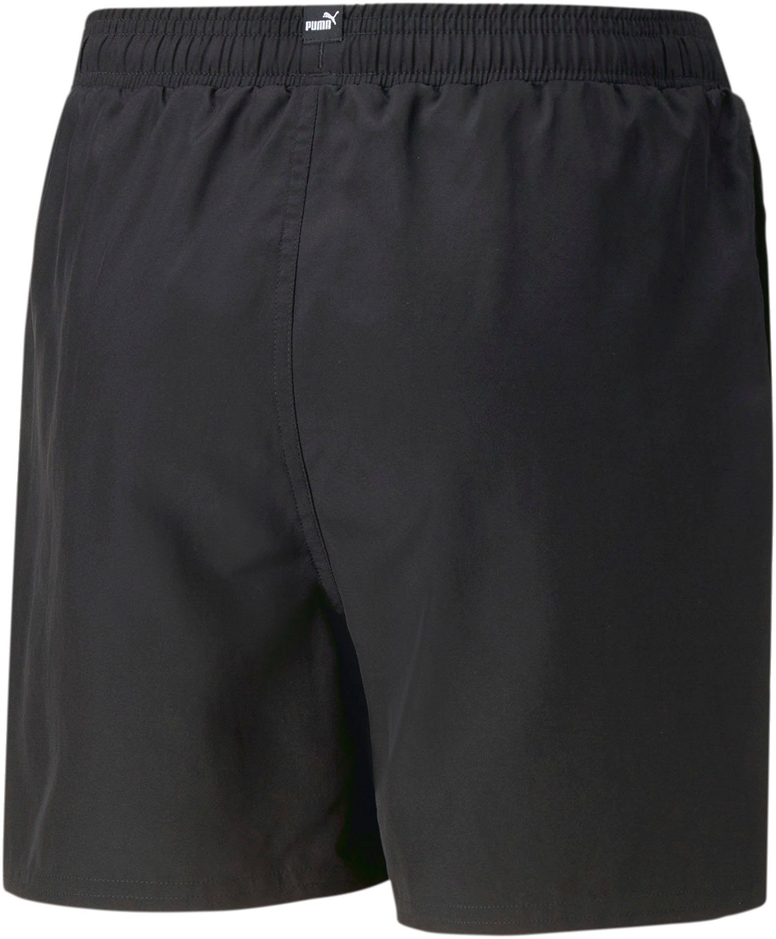 PUMA Shorts ESS+ LOGOLAB schwarz Shorts B Woven