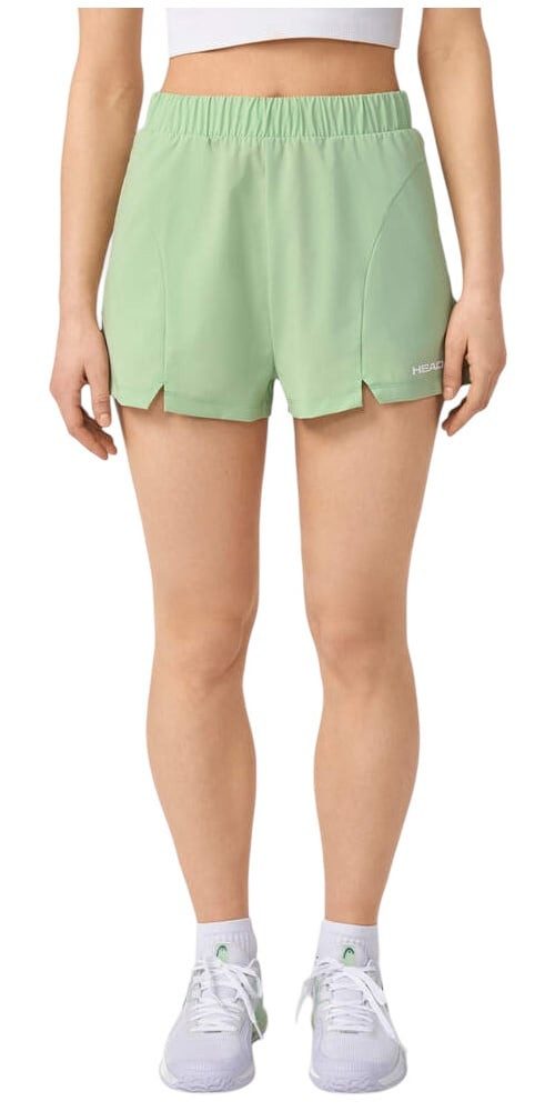 Head Sporthose Tennishose Dynamic (4-Wege-Stretch) kurz grün Damen