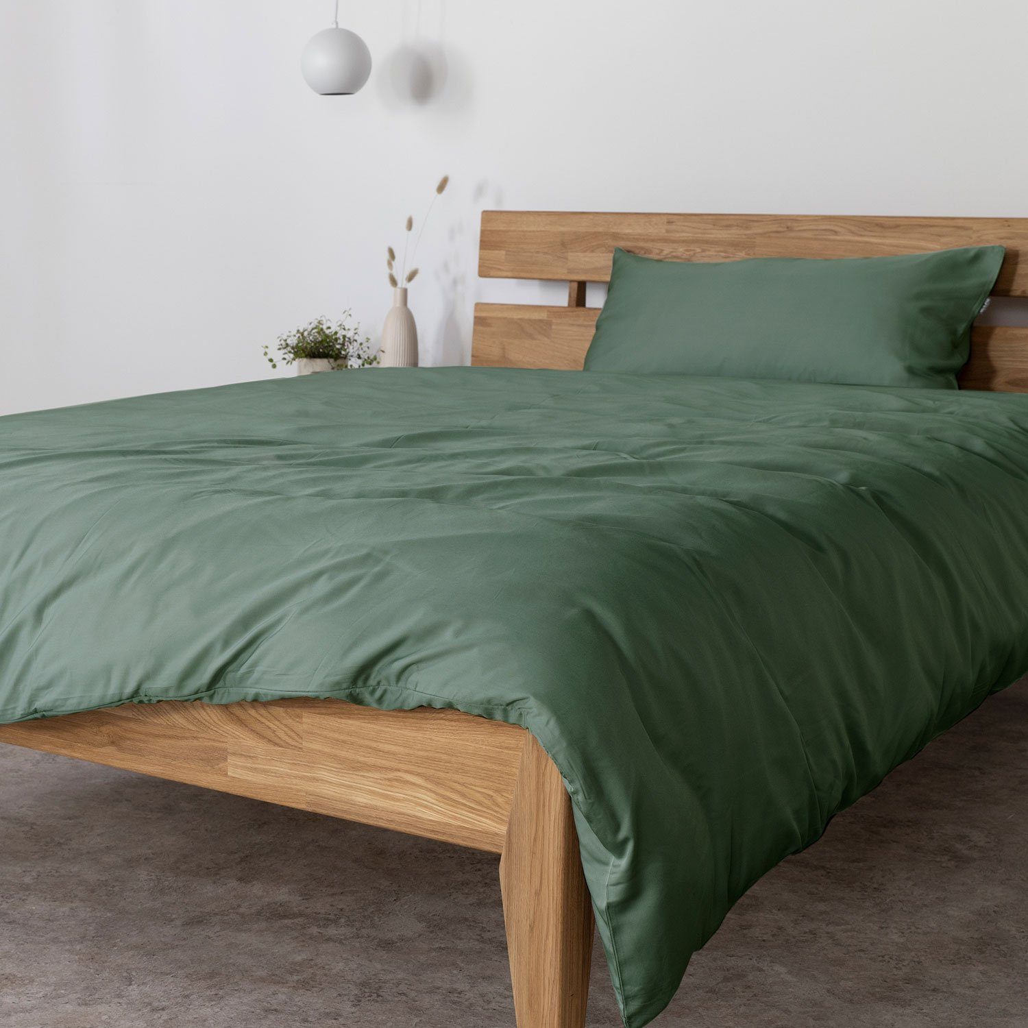 AGA.PIE Bettwäsche Bambus Lyocell Bettwäsche-Set, mit 80x40 cm Kissenbezug günstig online kaufen