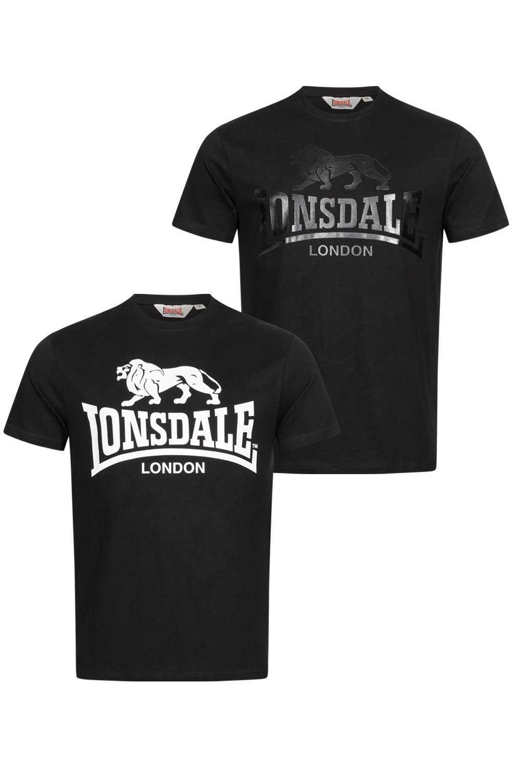 Lonsdale T-Shirt KELSO Black/Black