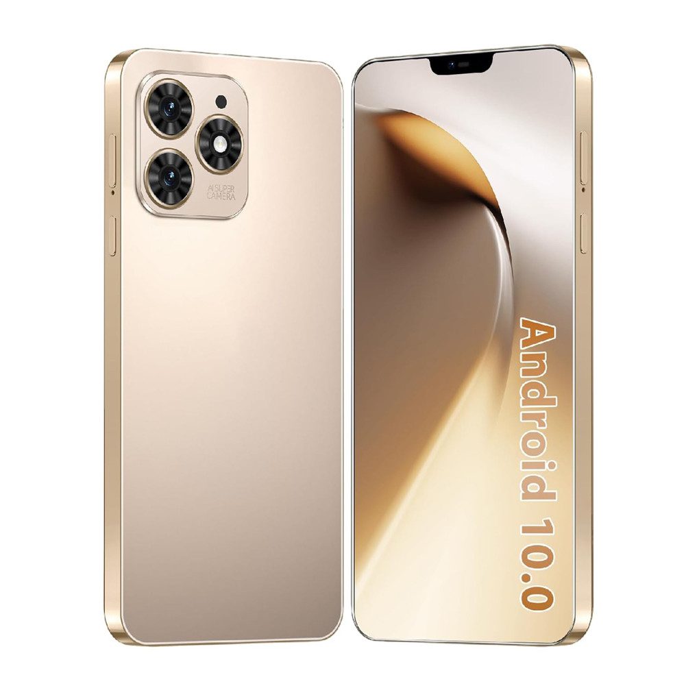 HT Entsperren Telefon Smartphone (6,2 Zoll, 16 MP Kamera, 8-Core High-Speed CPU, 4G-LTE FDD TDD Smartphone, 4GRAM, 128GROM)