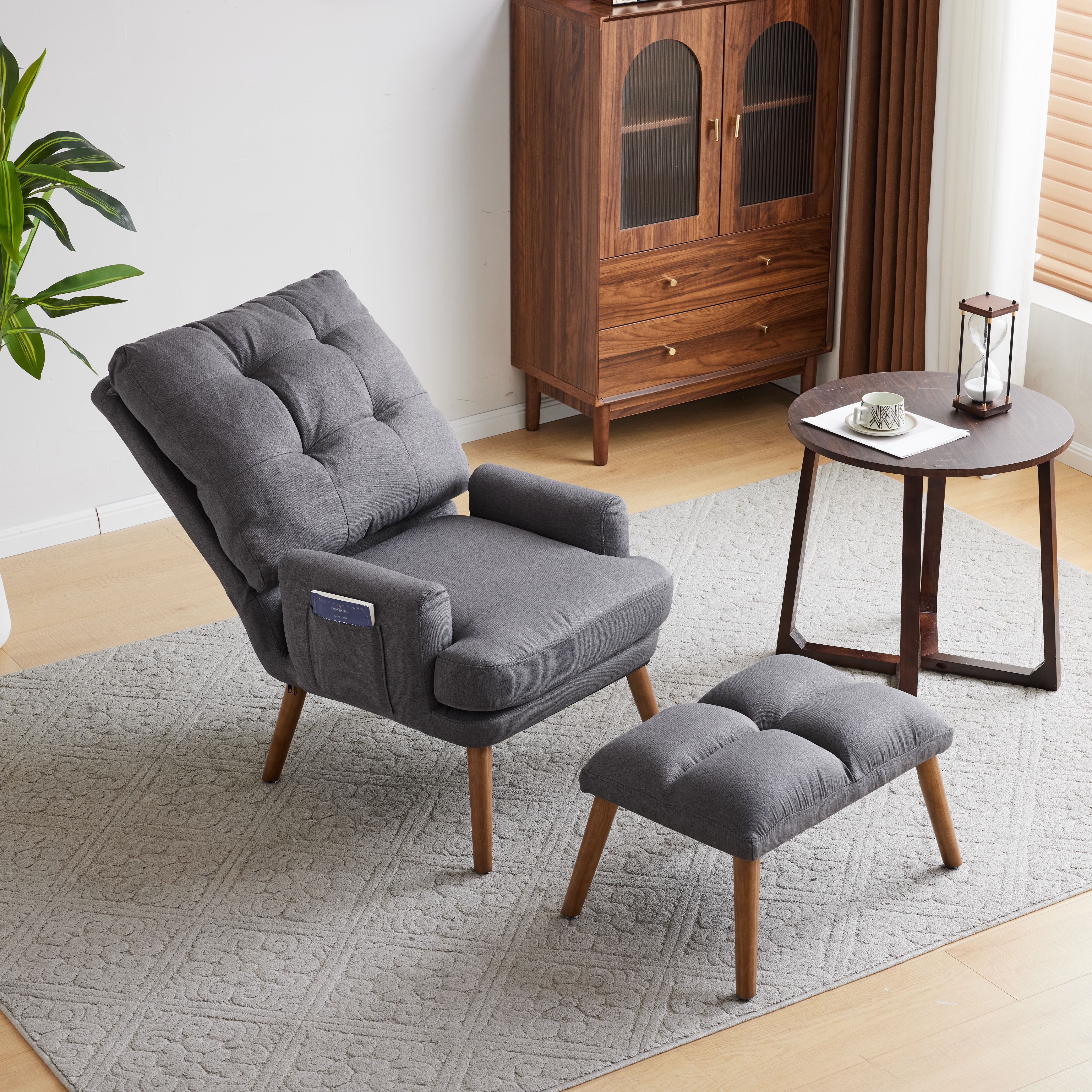 HAUSS SPOLE Loungesessel mit Fußstütze, verstellbare günstig online kaufen