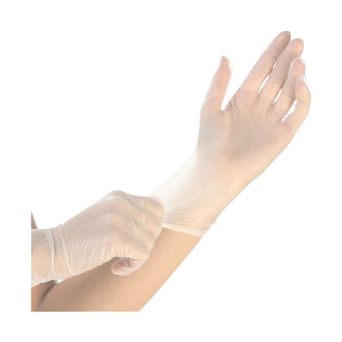 Franz Mensch Einweghandschuhe IDEAL LIGHT (100-St) 100 Stück/Pack, puder-/ latextfrei, dehnbar/ reißfest