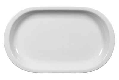 Seltmann Weiden Geschirr-Set Platte oval 33 cm Compact weiss uni 00007 von Seltmann Weiden, Porzellan