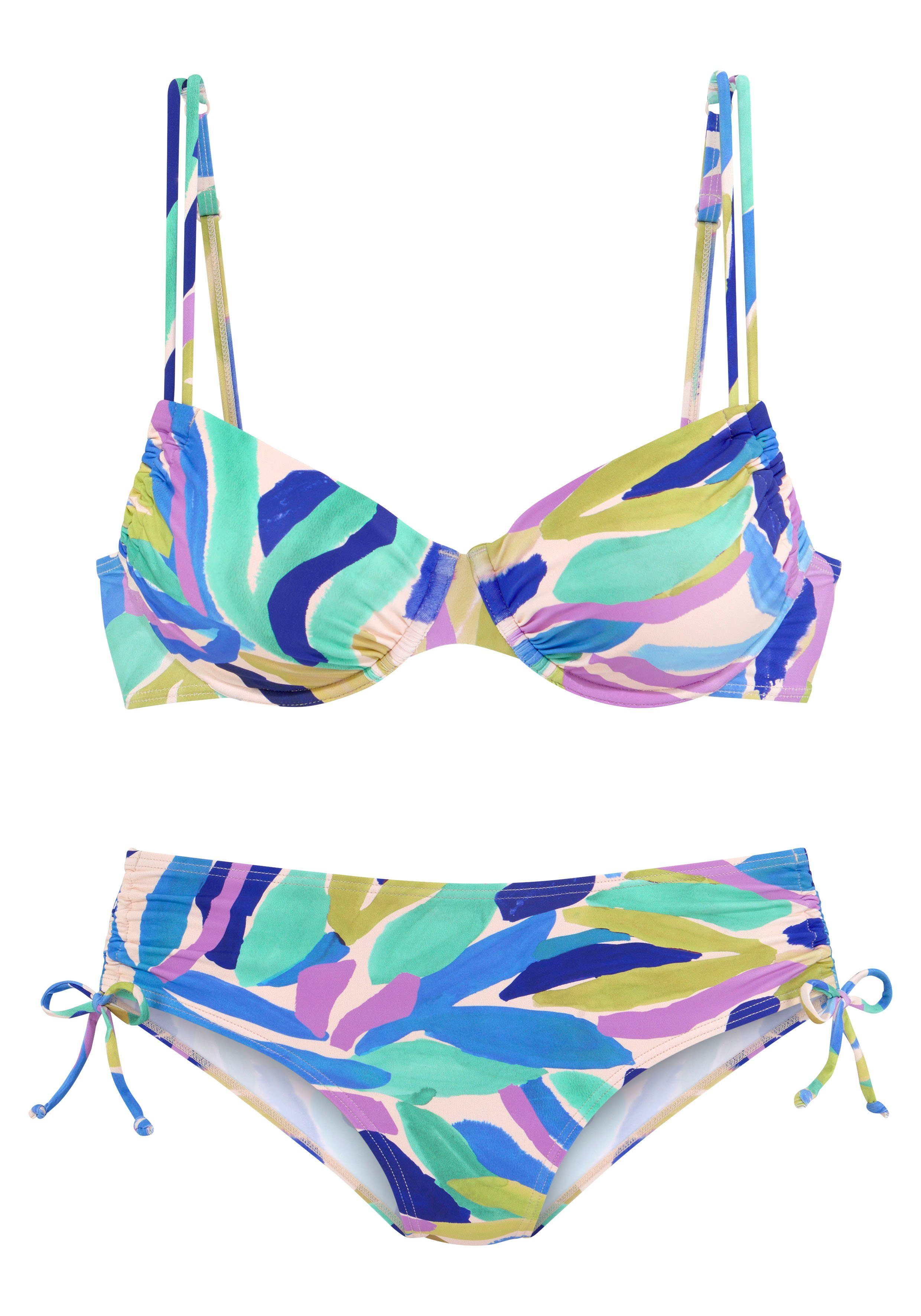 s.Oliver Bügel-Bikini mit höher geschnittener Hose