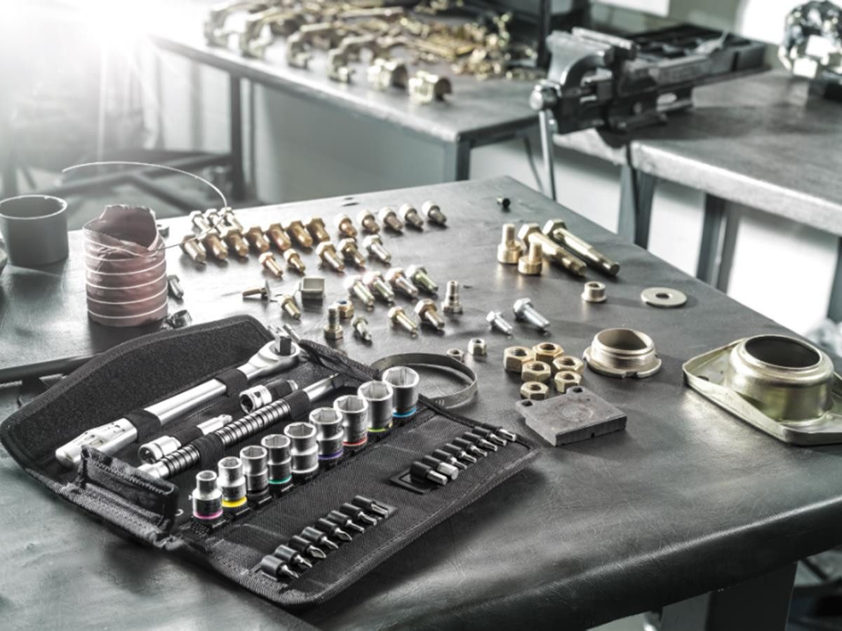 Wera Umschaltknarre 8100 SB 11 Zyklop (Set), 29-teilig, 5° Rückholwinkel, Farbkennzeichnung nach Größen