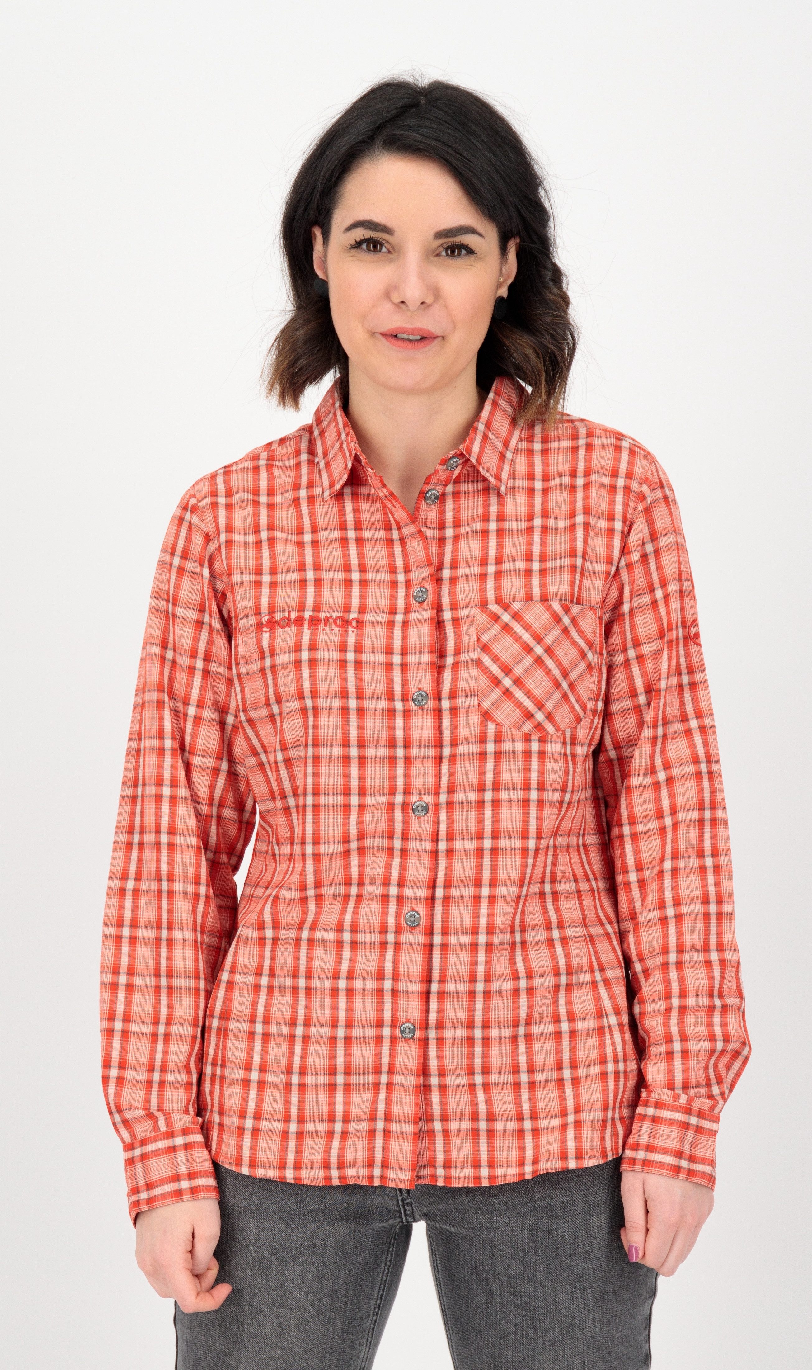 DEPROC Active Outdoorhemd PHOENIX LS WOMEN auch in Großen Größen erhältlich