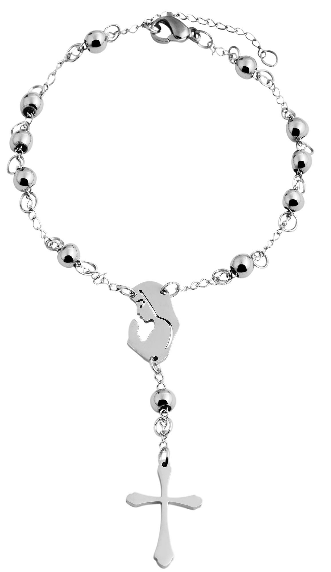 AKZENT Armband Rosianne Edelstahl silber wasserfest günstig online kaufen