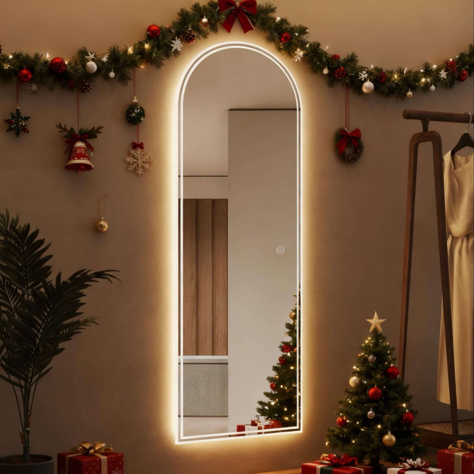 Ganzkörperspiegel Led 165x60 165x50 150x50 140x40 Wandspiegel groß mit beleuchtung