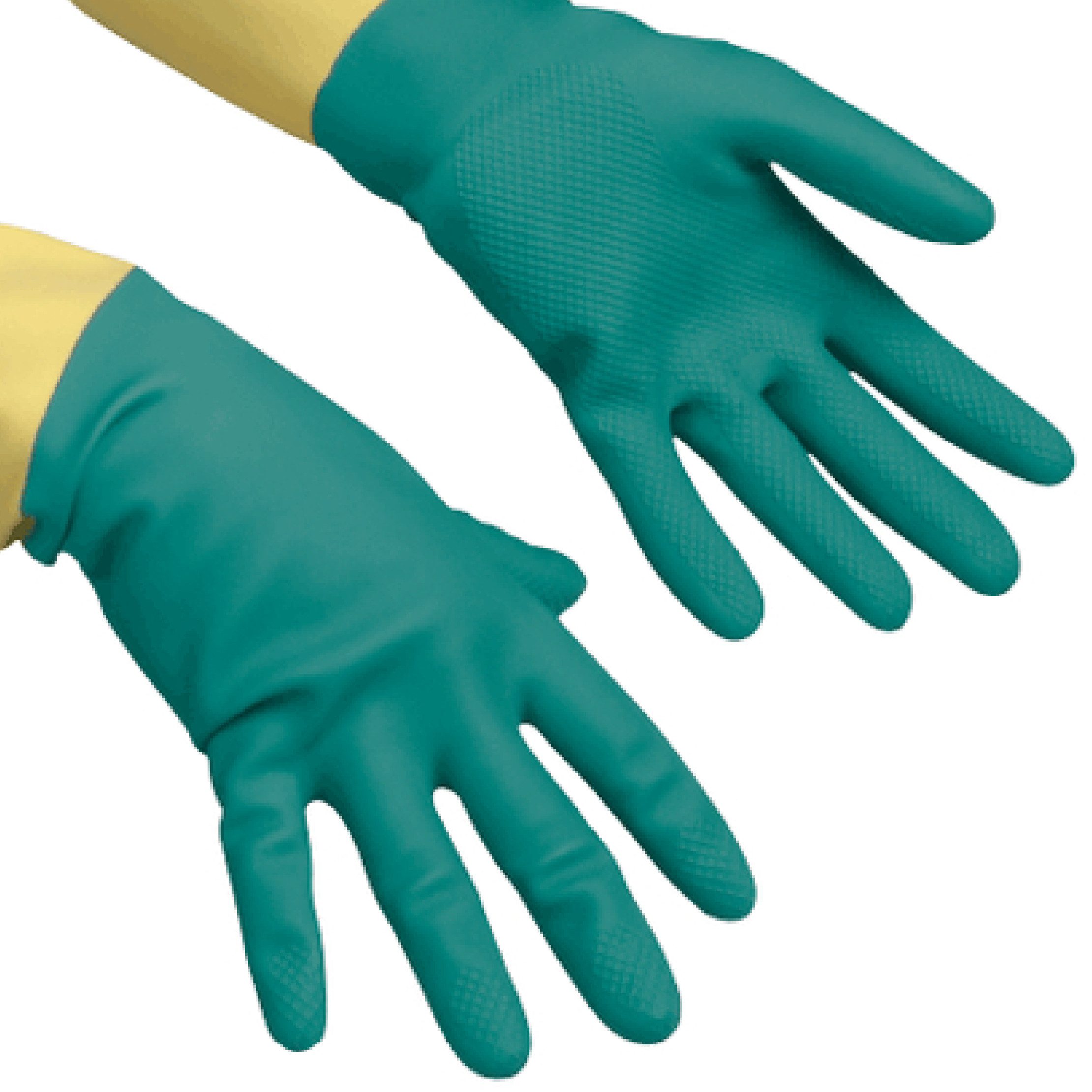 Vileda Einweghandschuhe Heavyweight - Der robuste Handschuh aus Latex-Neoprenmischung