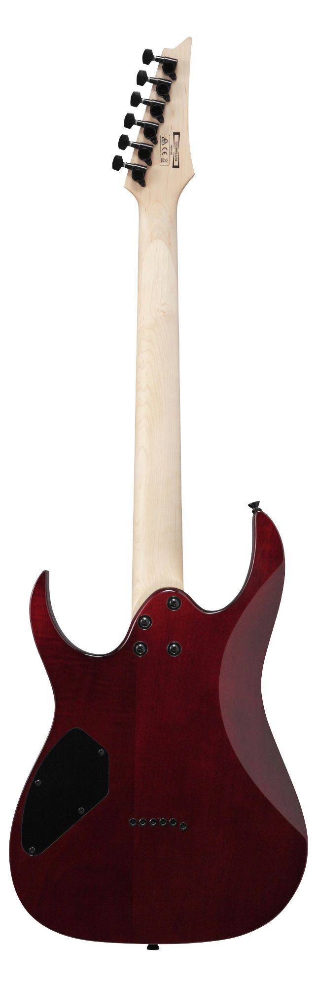 Ibanez E-Gitarre mit Okoume Korpus und Ahornhals, RG, 2 x IBZ-6 Humbucker