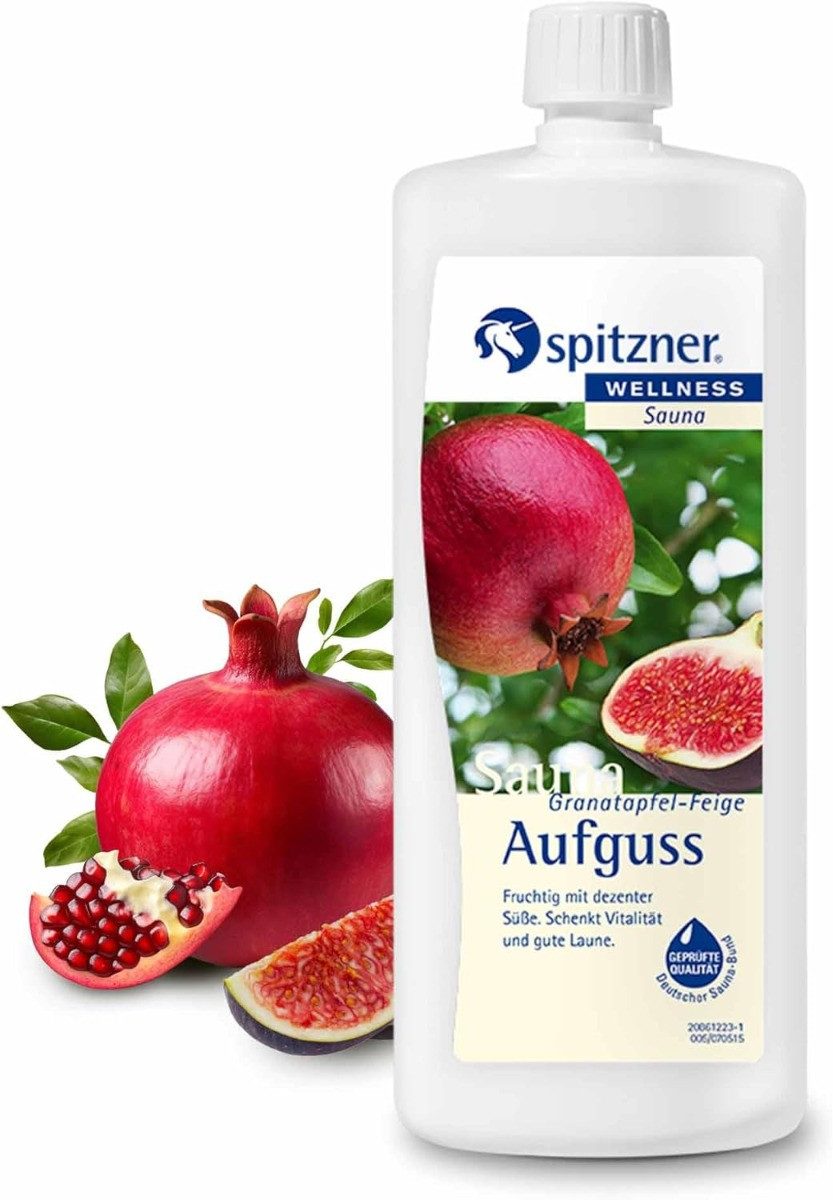 Spitzner Aufgusskonzentrat Spitzner Saunaaufguss - Granatapfel-Feige 1L, 190 ml