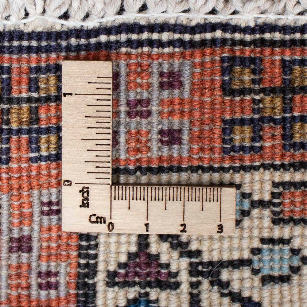Orientteppich Perser - Nomadic - Einzelstück Höhe: x - 10 cm 73 mit rechteckig, beige, Handgeknüpft, Zertifikat morgenland, 291 mm, Wohnzimmer