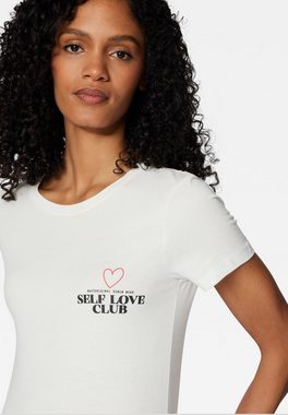 Mavi Rundhalsshirt SELF LOVE CLUB PRINTED TEE T-Shirt mit Druck