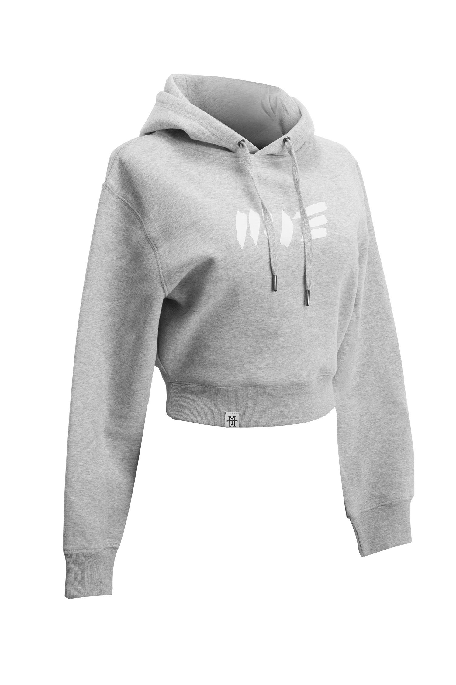 Manufaktur13 Oversize Crop Kapuzenpullover, Hoodie Heather kurzer Hoodie - Sweater Cropped