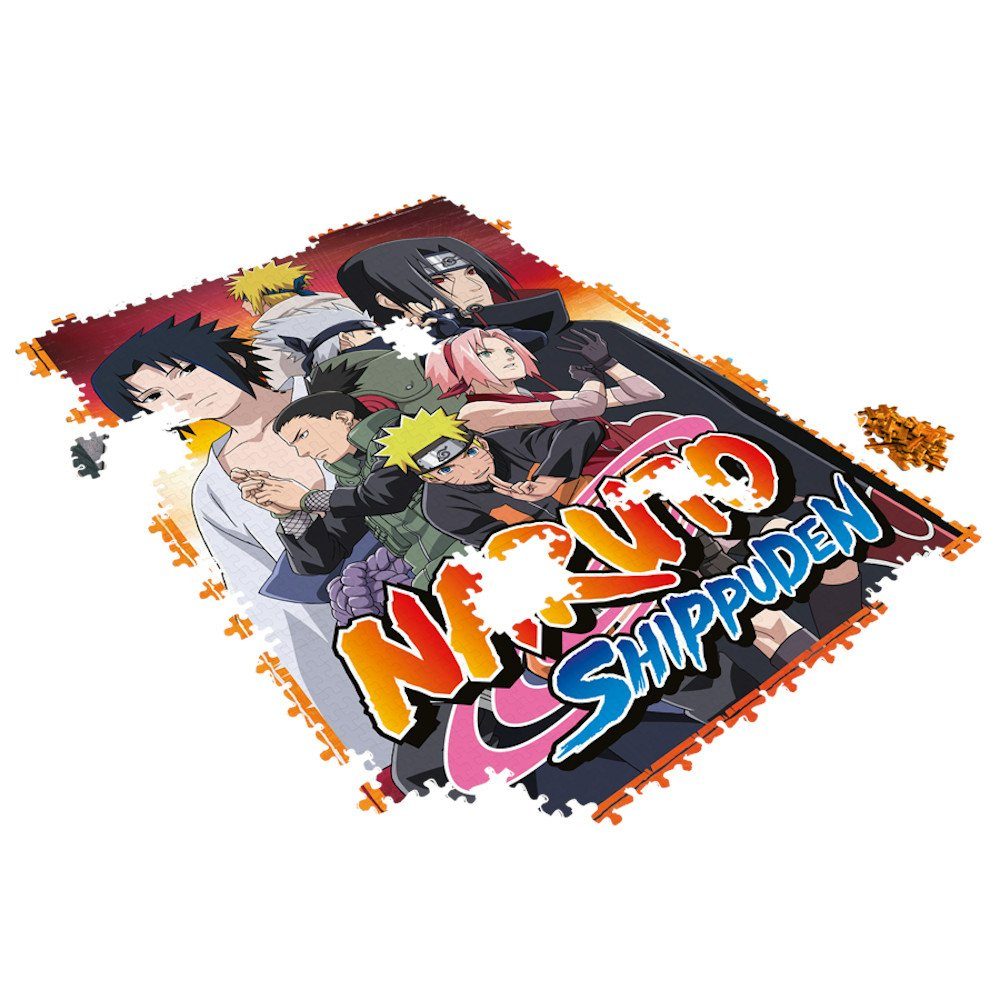 Winning Moves Puzzle 500 - Puzzle Shippuden Naruto Puzzleteile Teile), (500