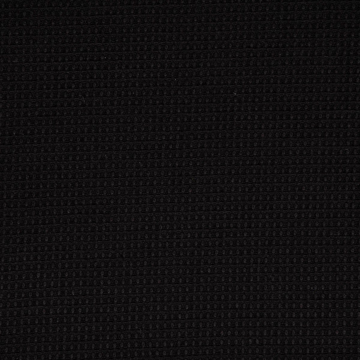 SCHÖNER LEBEN. Tischdecke SCHÖNER LEBEN. Tischdecke Waffelrelief Kästchenstruktur uni schwarz, handmade