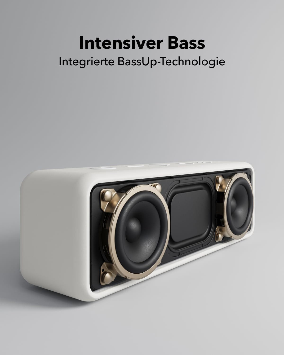Anker SoundCore 2 Tragbarer wasserdichter Portable Lautsprecher (Bluetooth, 12 W, Bluetooth, Musik, Android, Apple, Smartphone, Iphone)