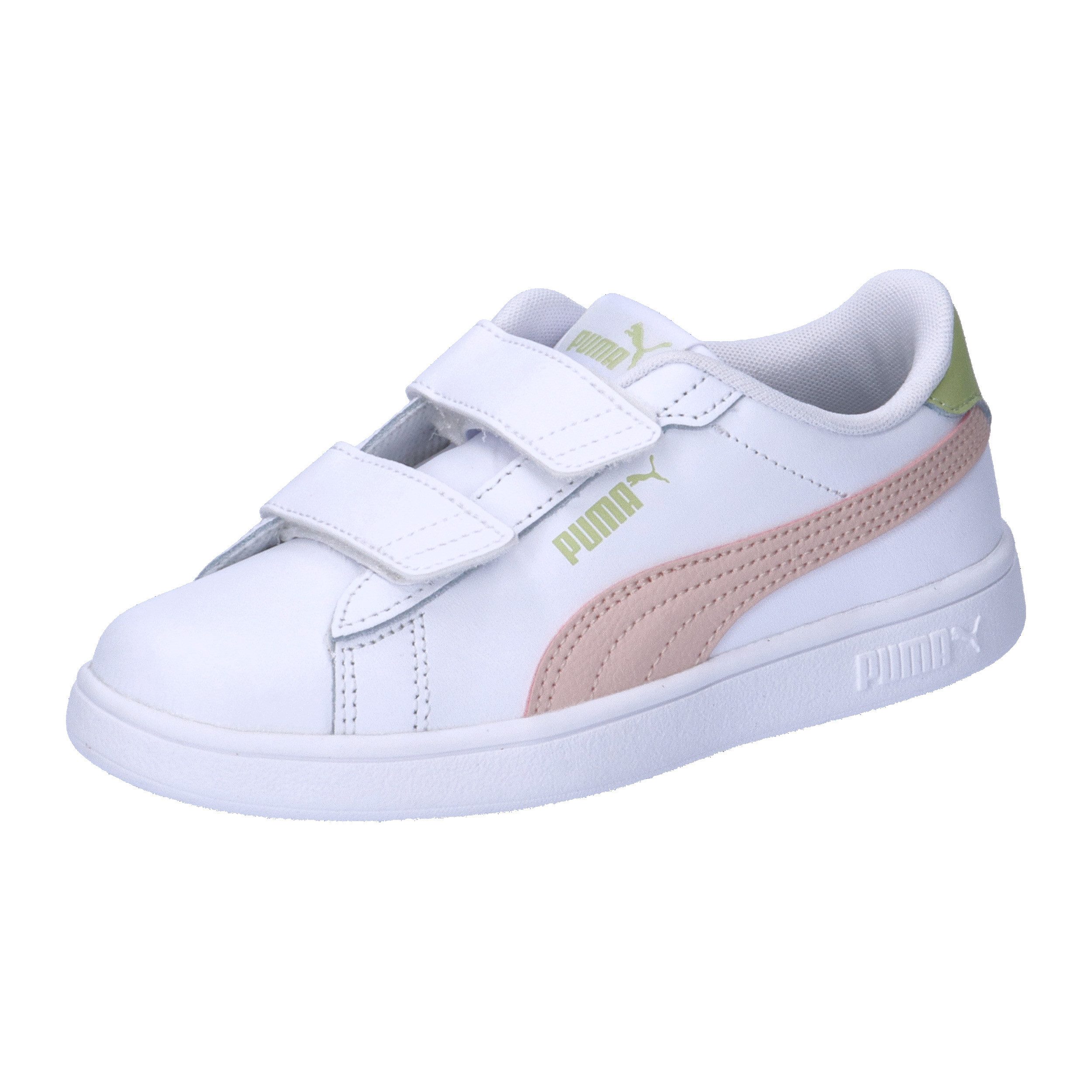PUMA White-Island Pink-Green