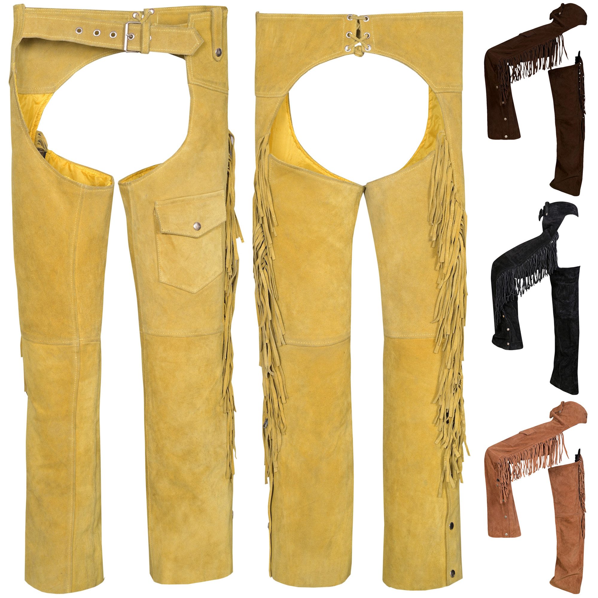 German Wear Reithose GW952T Chaps Fransenhose günstig online kaufen
