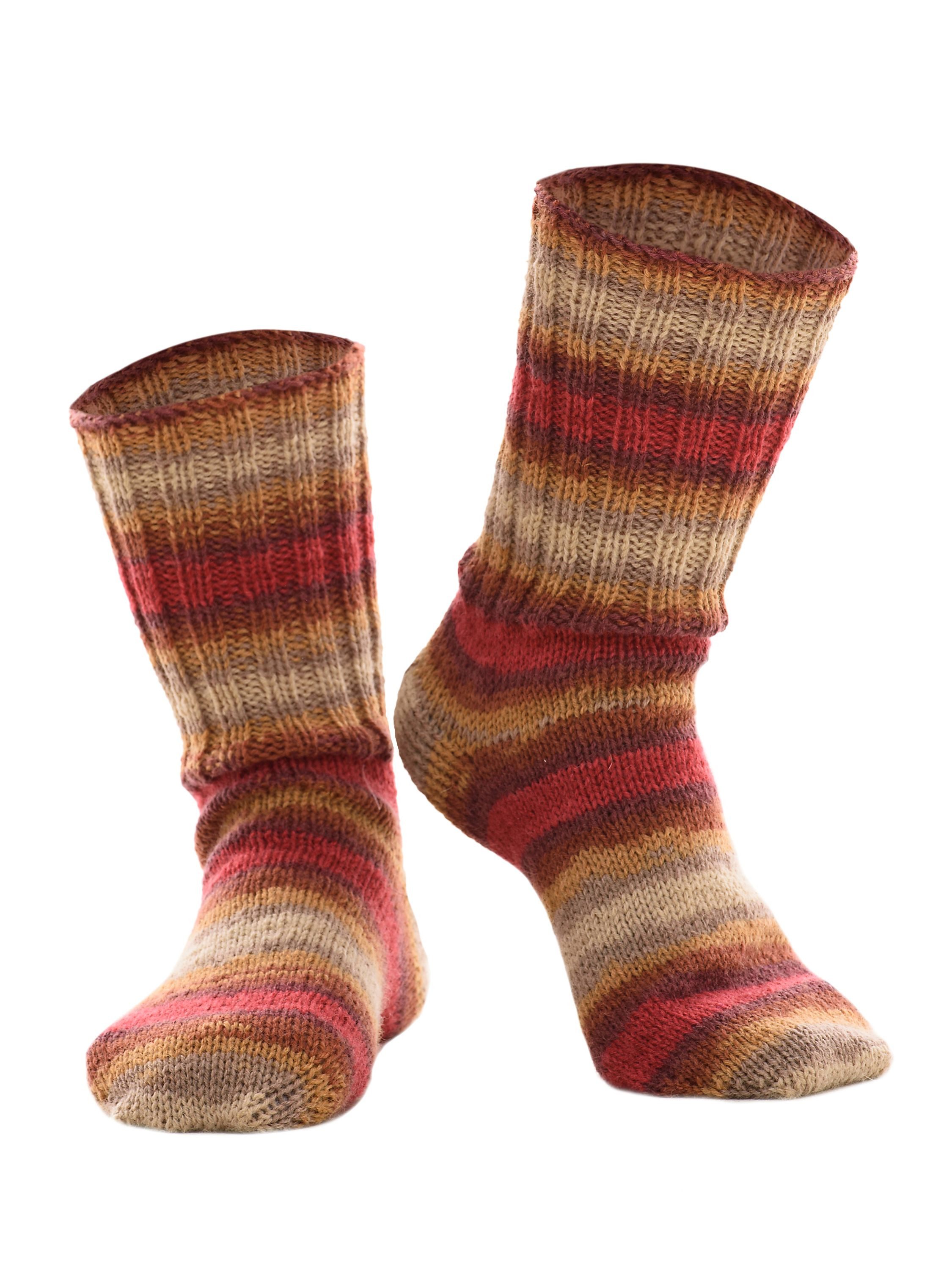 Evoni Thermosocken Wollsocken handgestrickt strapazierfähig vielseitig einsetzbar