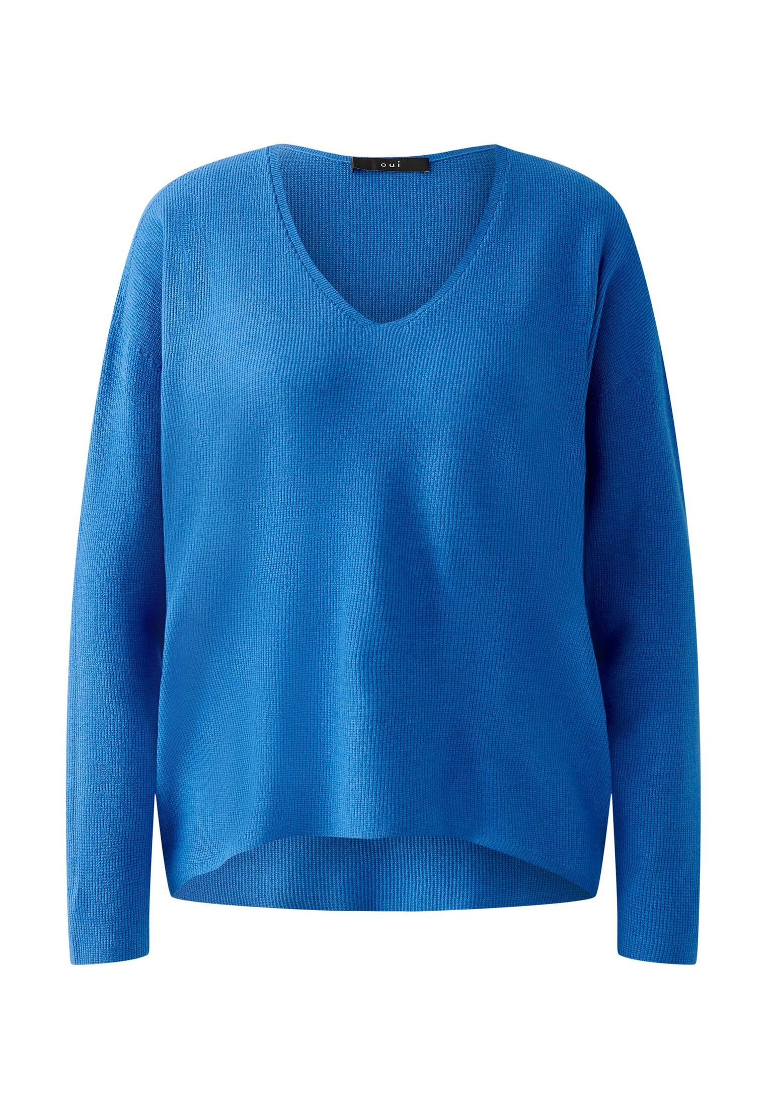 V-Ausschnitt-Pullover Pullover