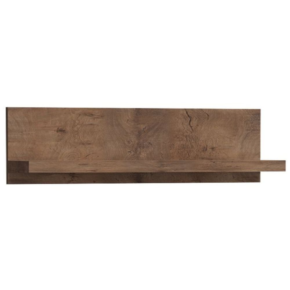 Lomadox Wandregal TEORA-161, in Lefkas Eiche 120x32x18 cm günstig online kaufen